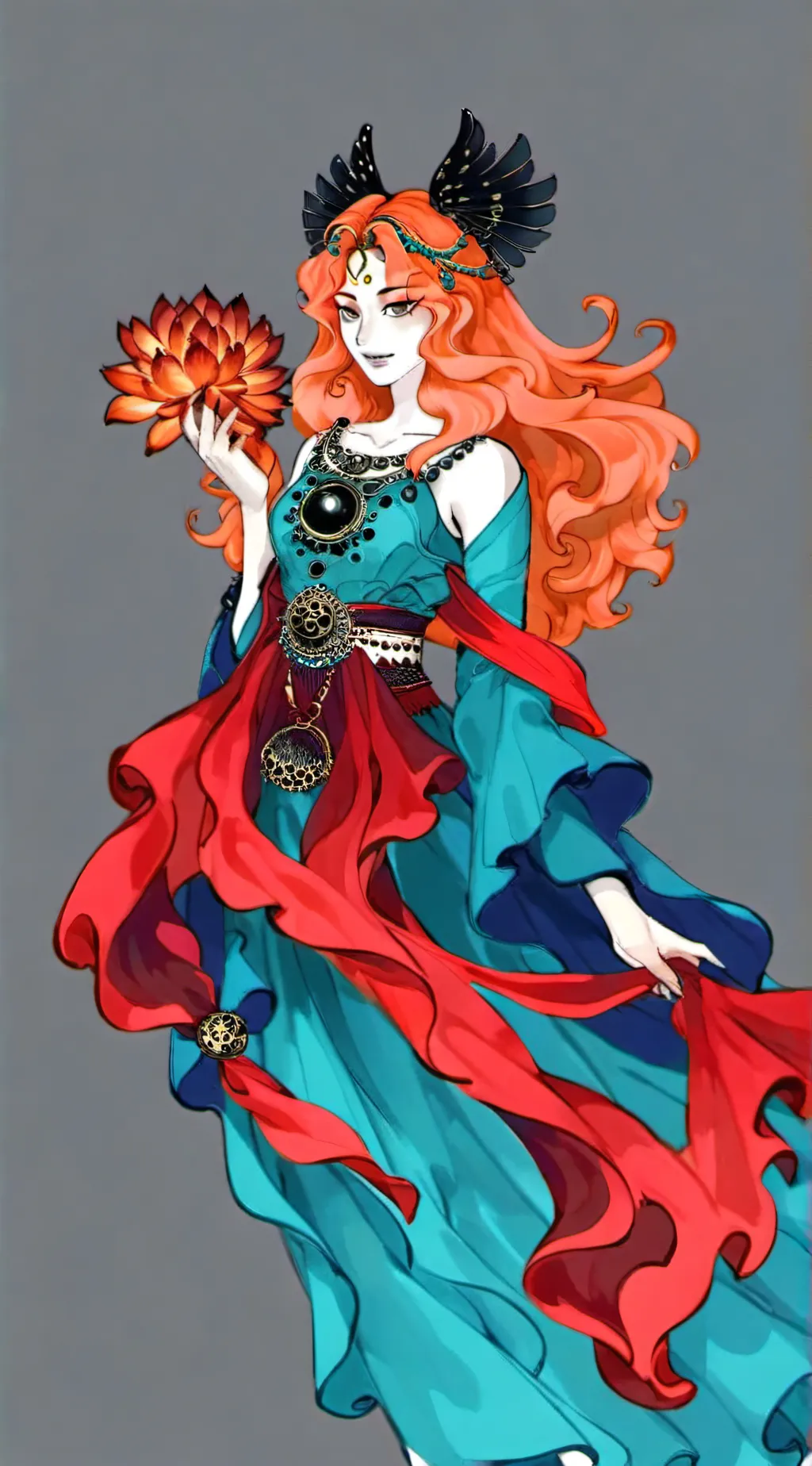ai character: zombie Cleo background