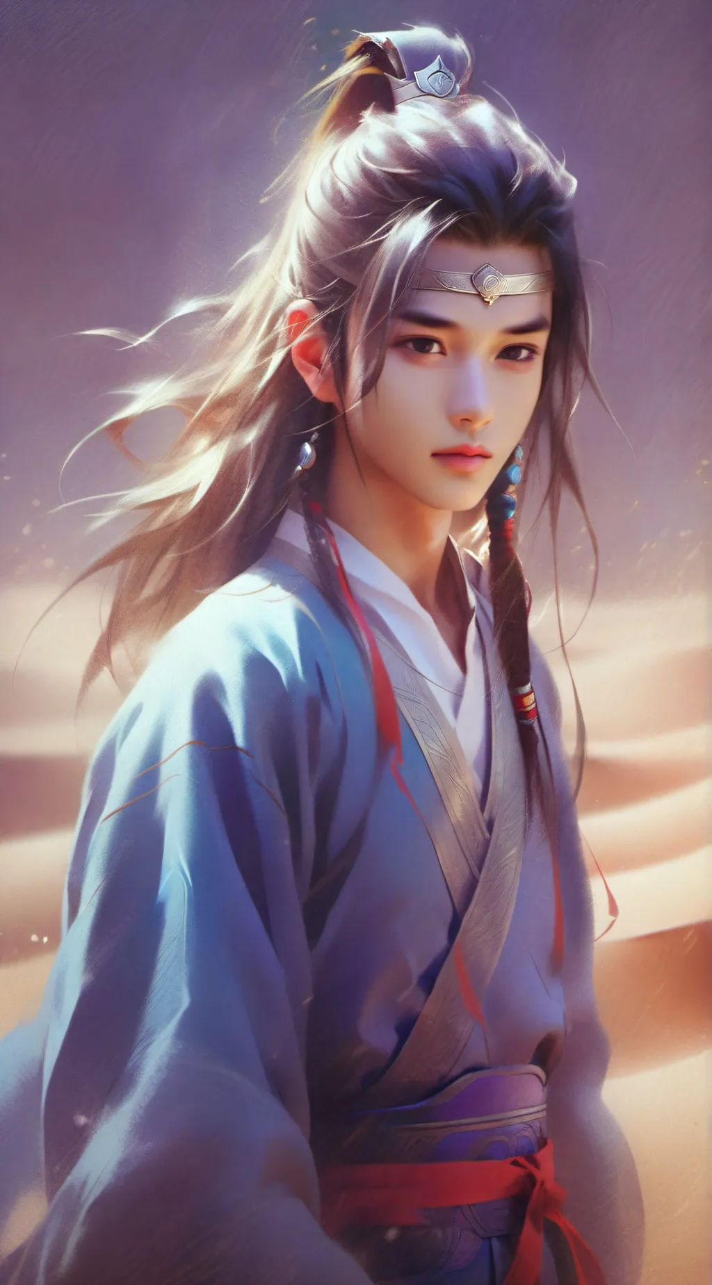 ai character: Pan Ren Shu background