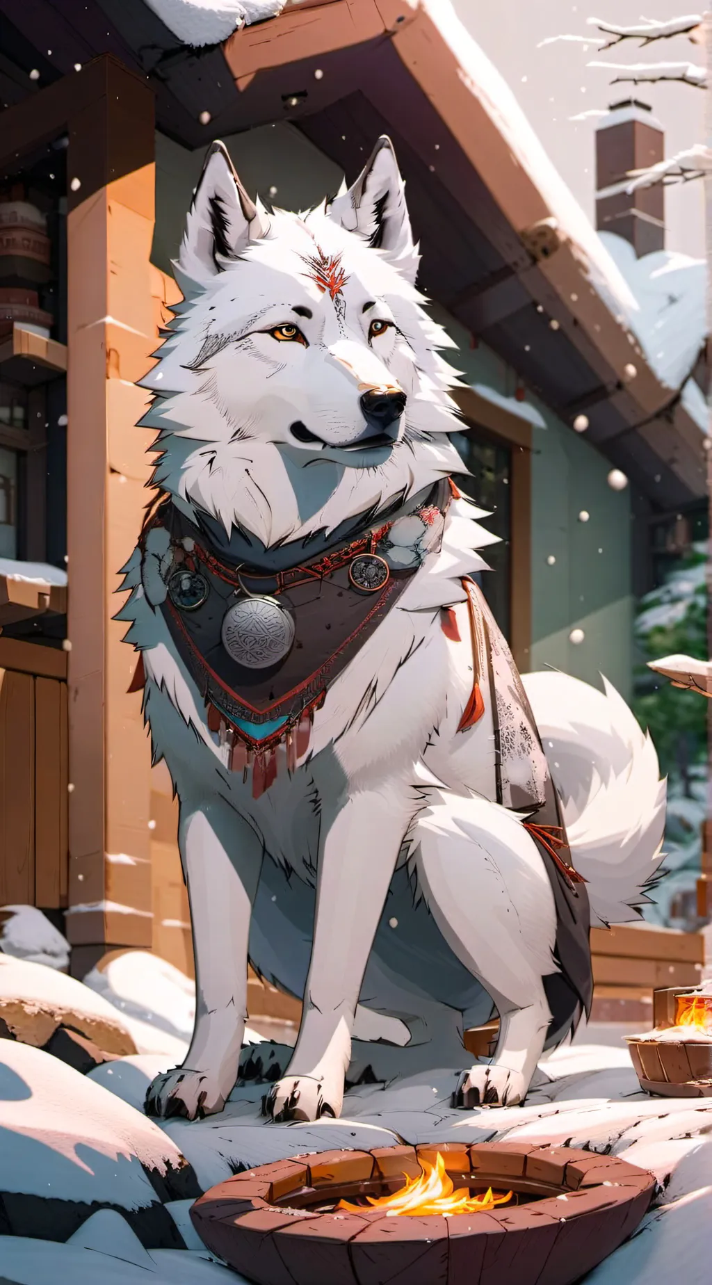 ai character: Willow background
