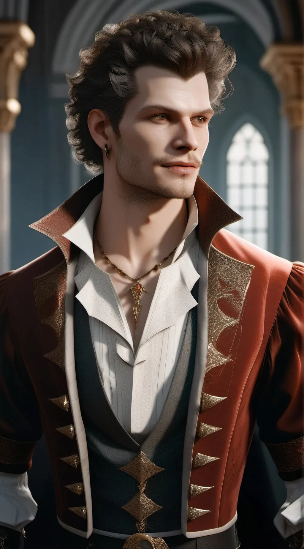 ai character: Klaus Mikaelson background
