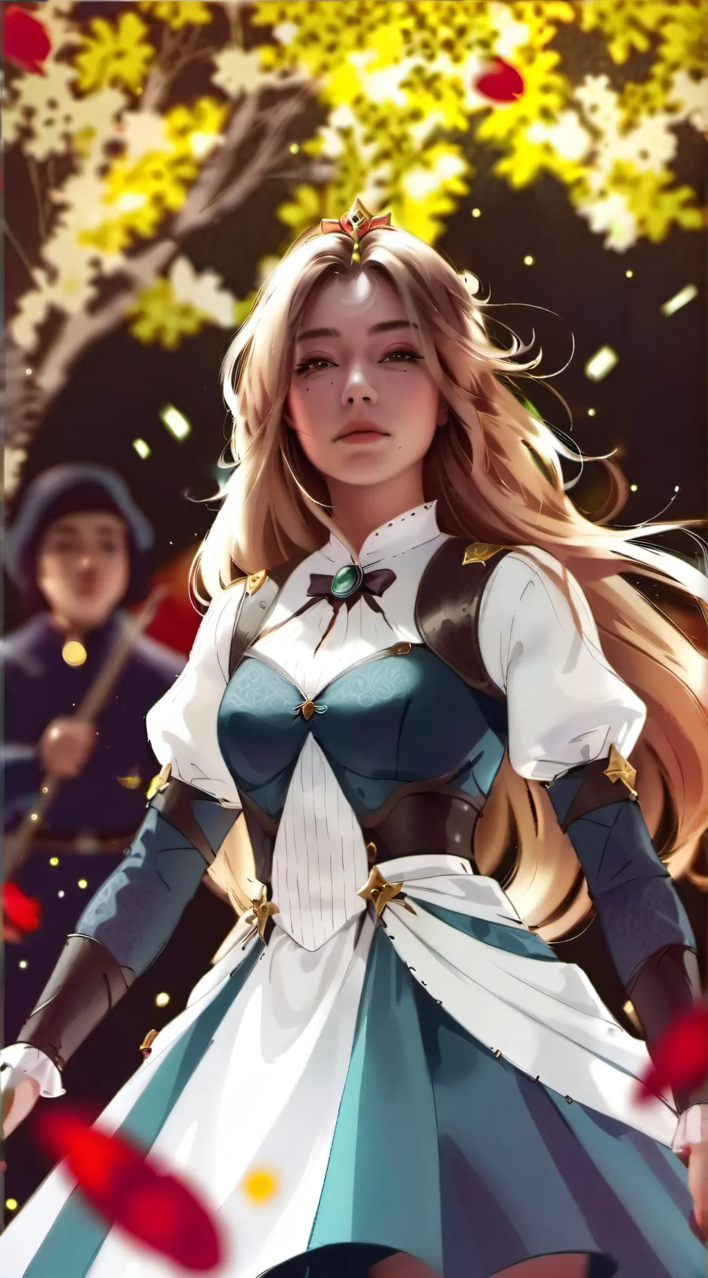 ai character: Rose 🌹  background