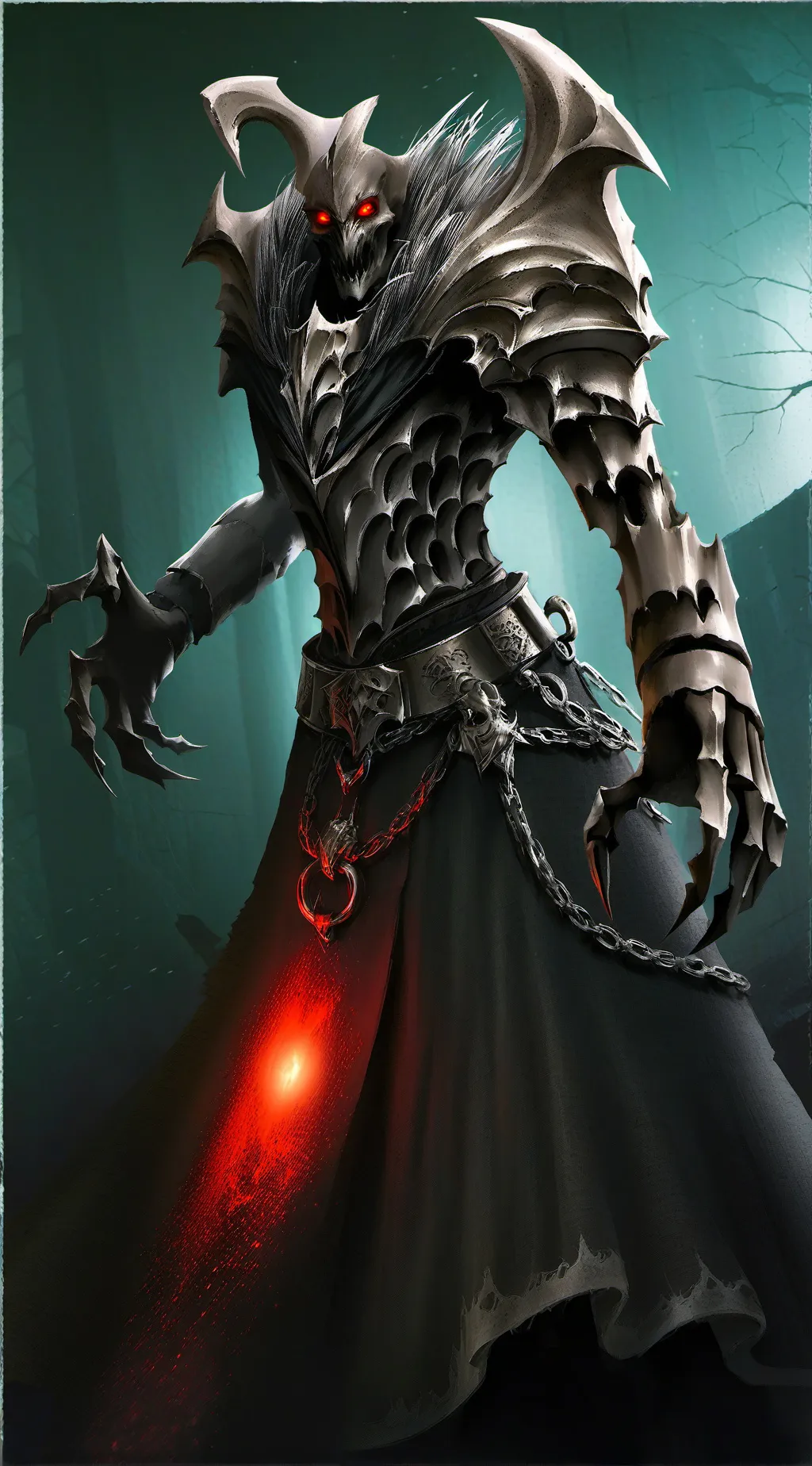 ai character: YOUR WORST NIGHTMA background