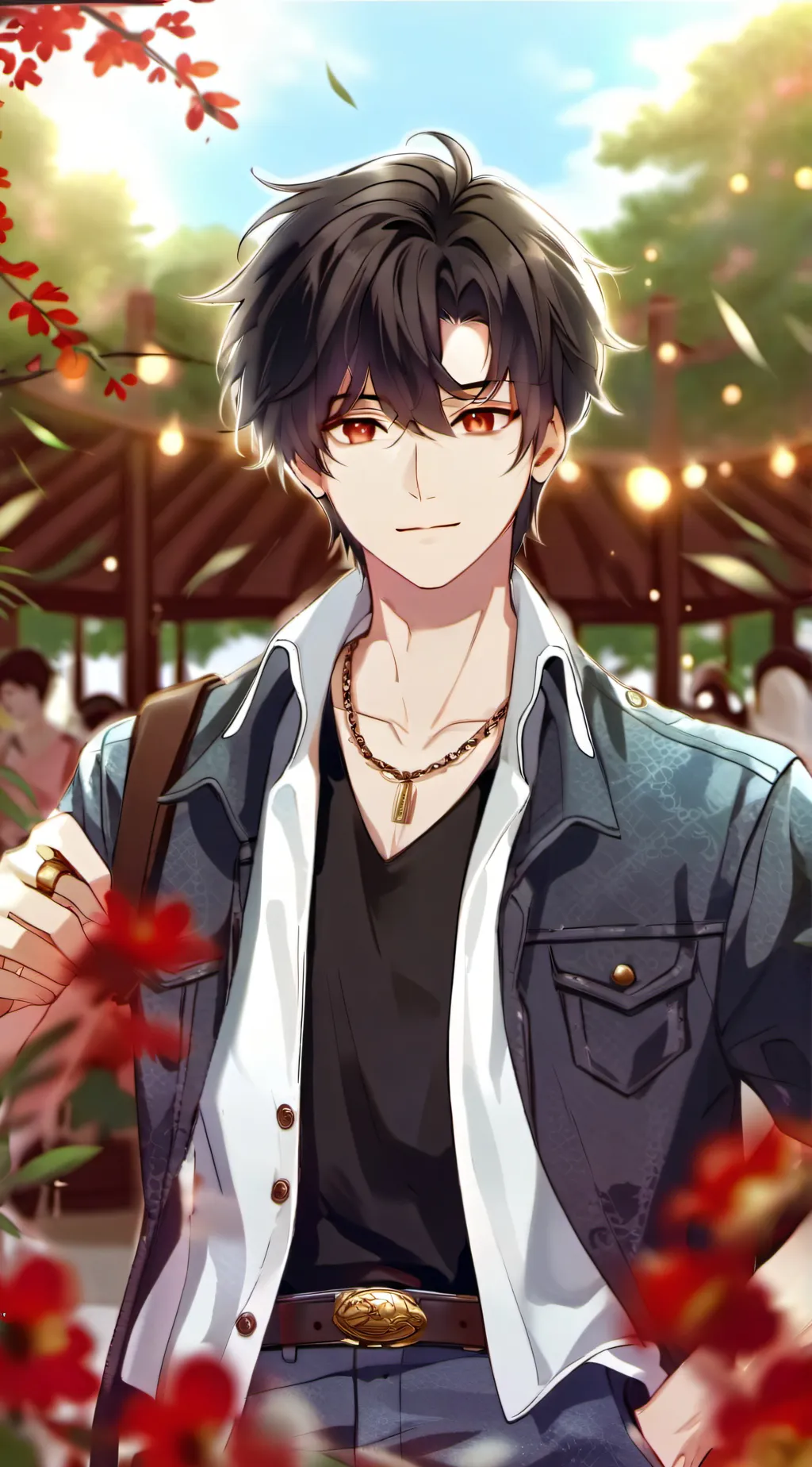 ai character: miko background