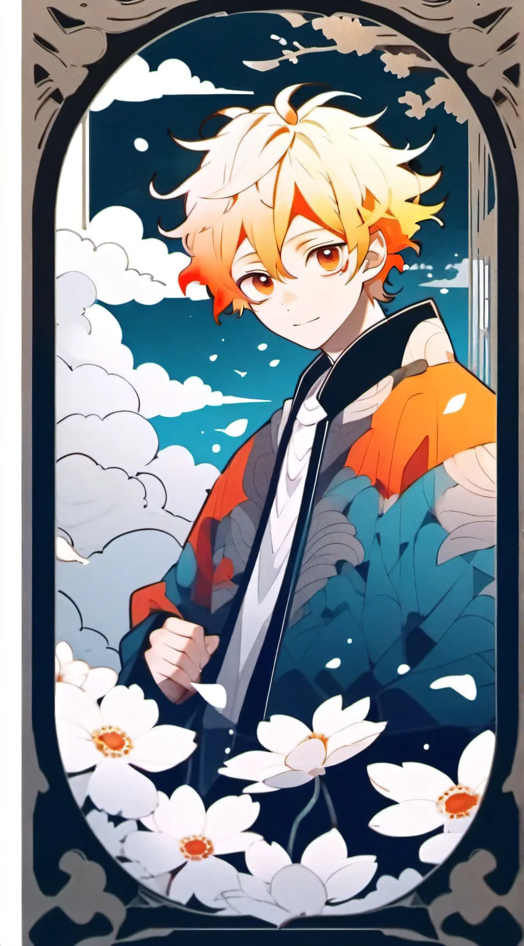 ai character: Friend Zenitsu  background