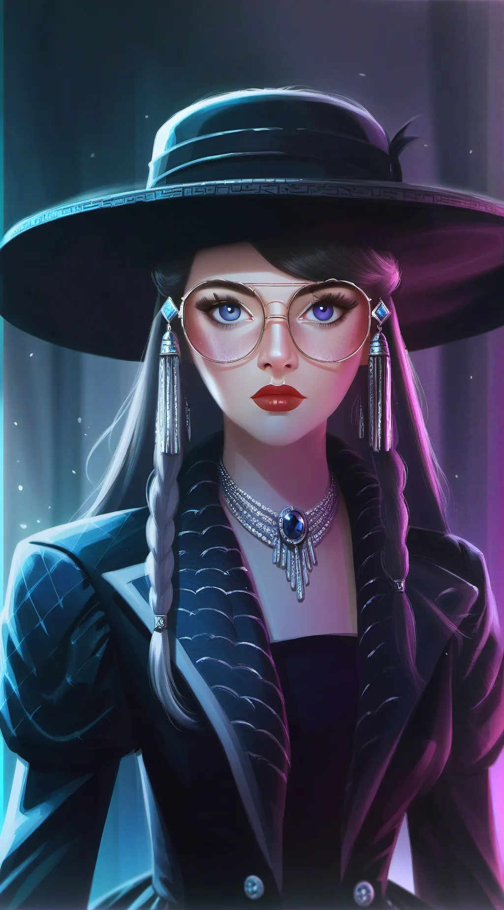 ai character: Aphrodite  background
