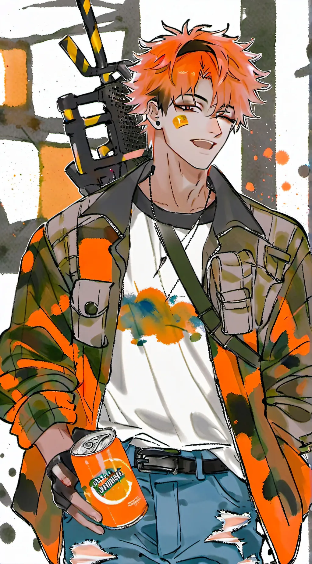 ai character: ℅Kahel℅ background