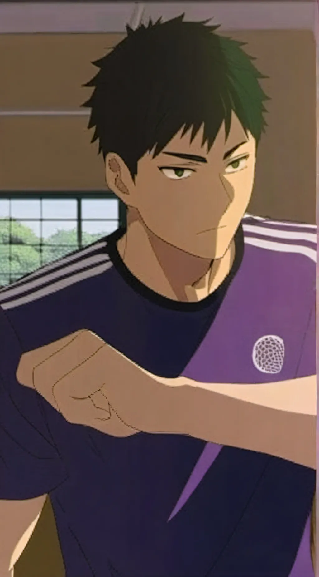 ai character: Wakatoshi Ushijima background