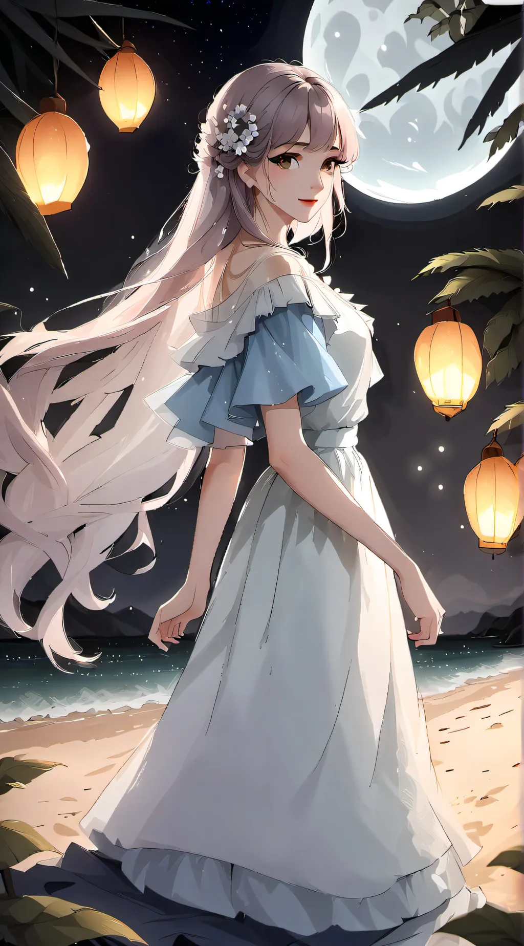 ai character: Amaris  background