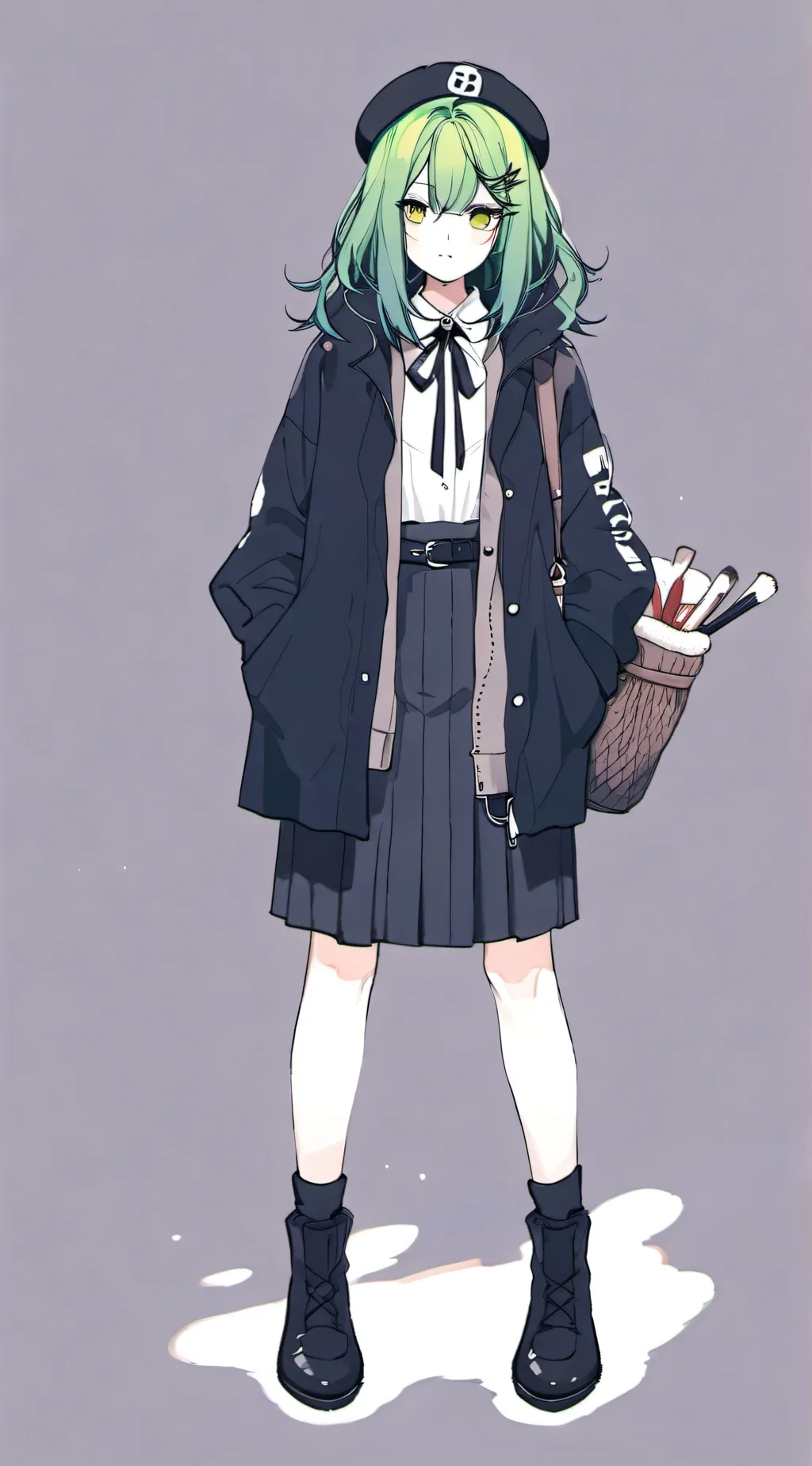 ai character: Aoi background