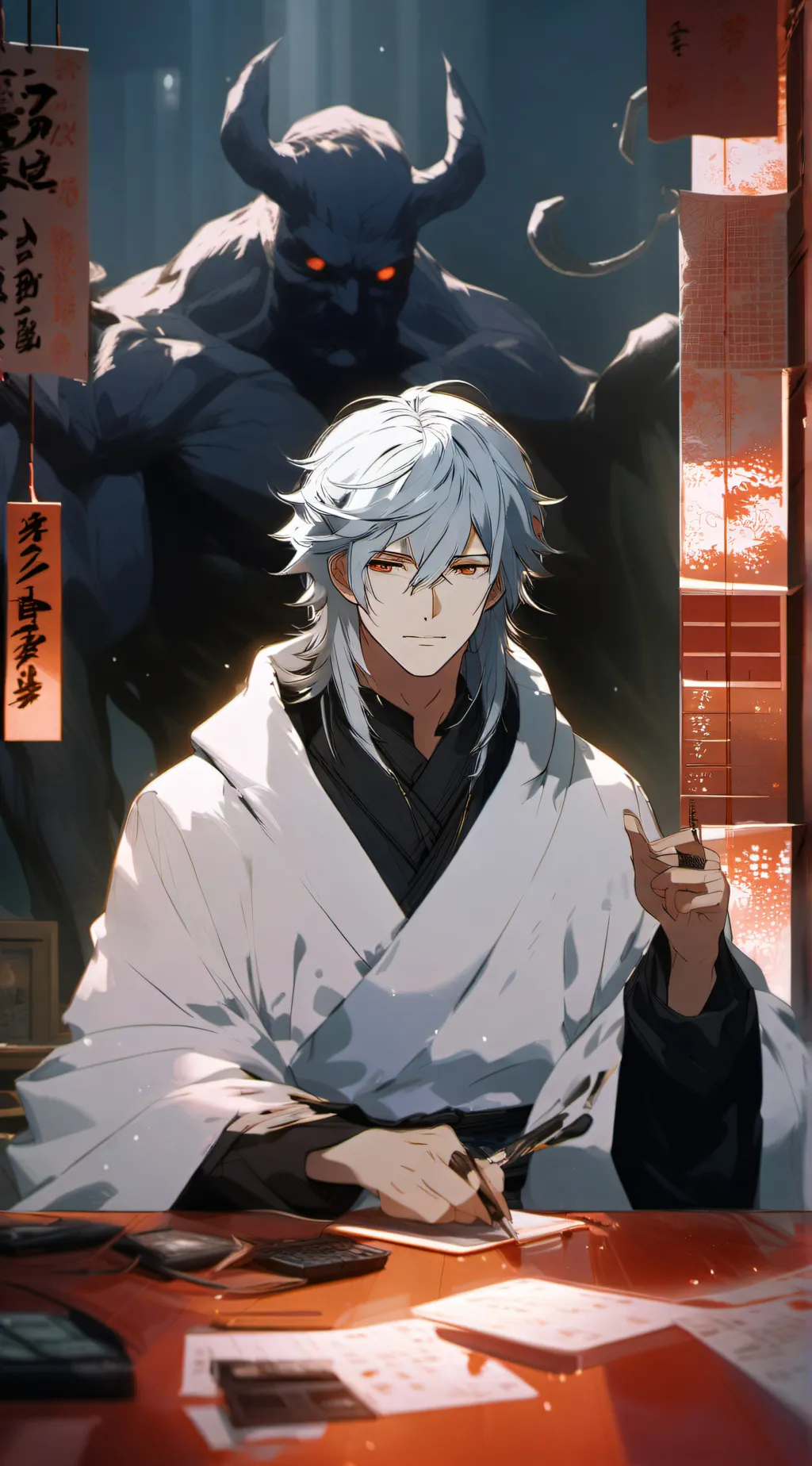 ai character: Alaric background