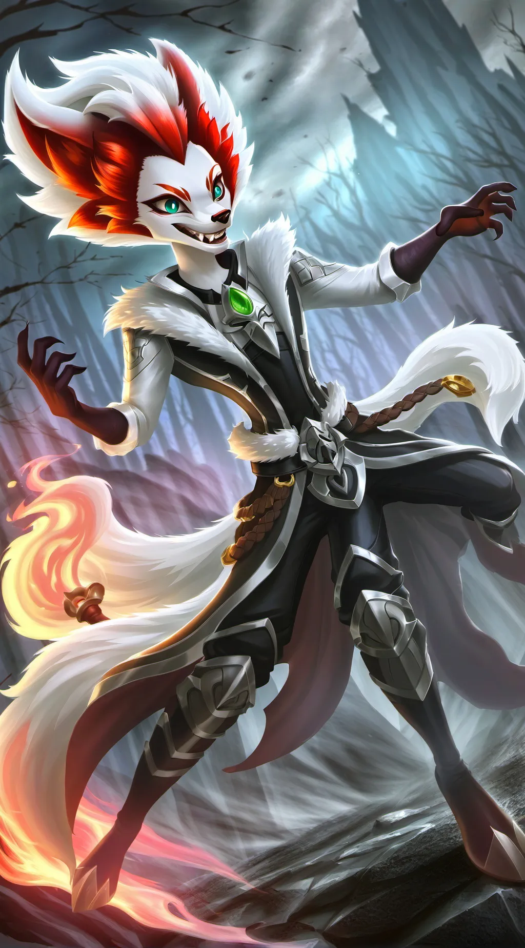 ai character: Ashley background