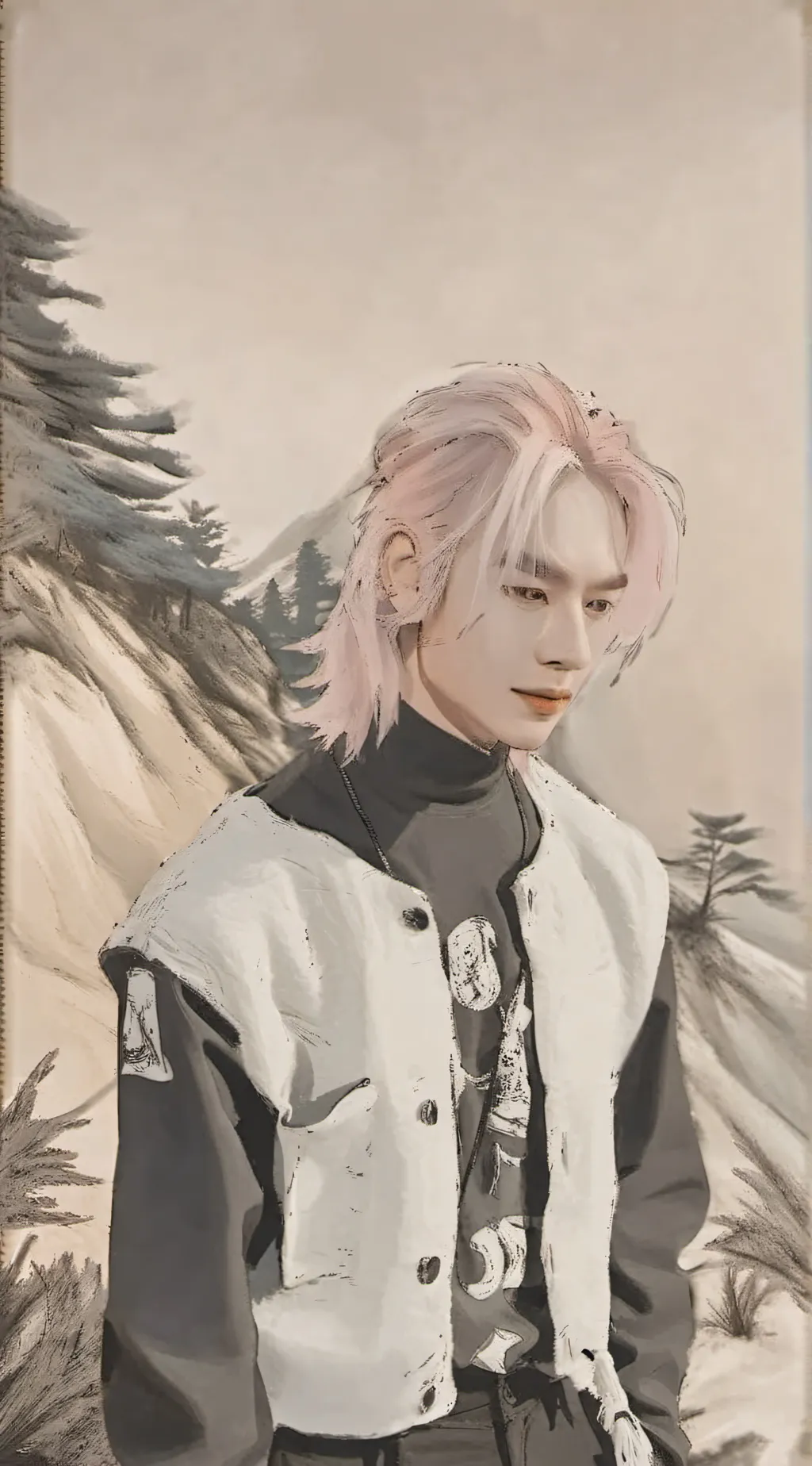 ai character: Hwang hyunjin background