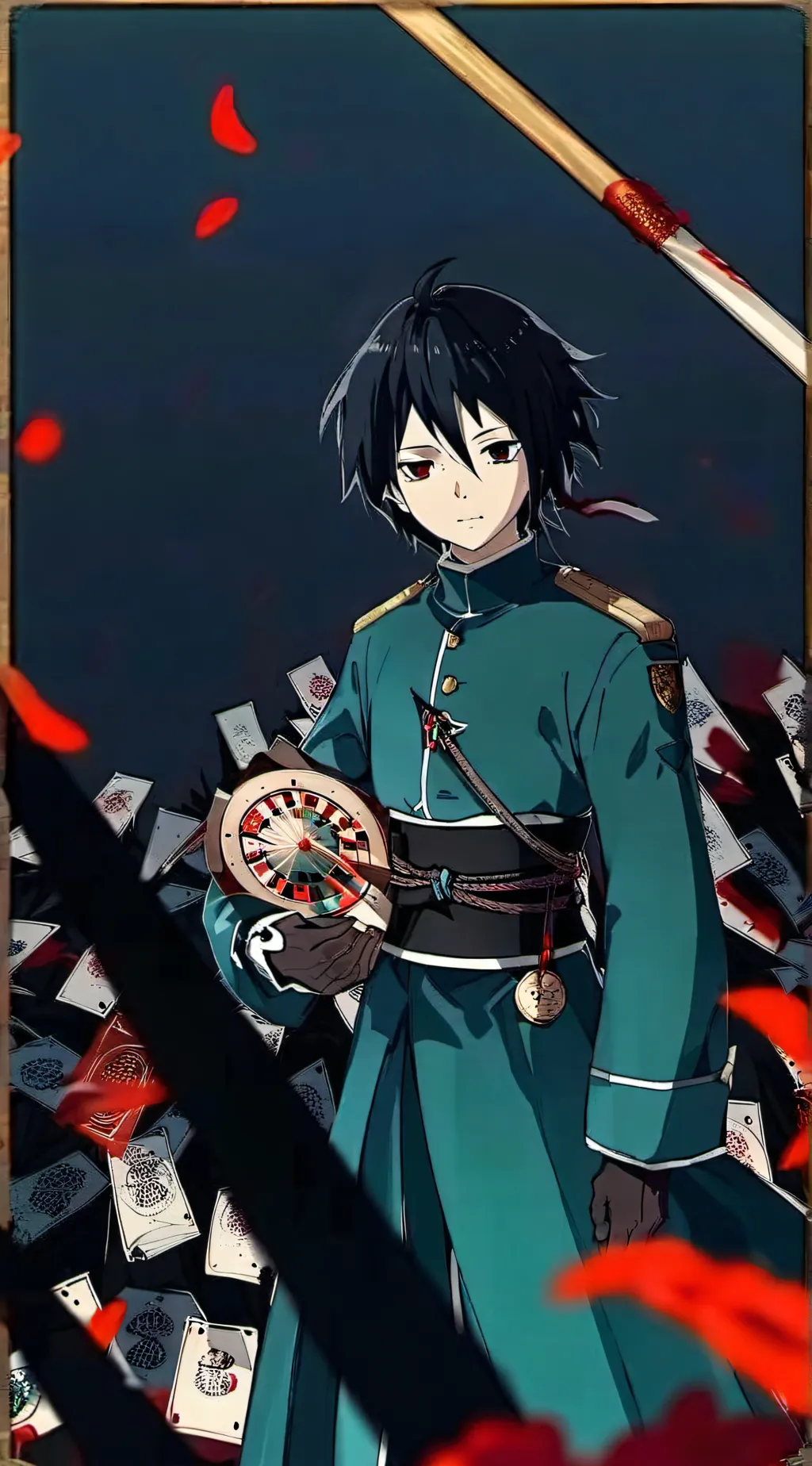 ai character: Hashira background