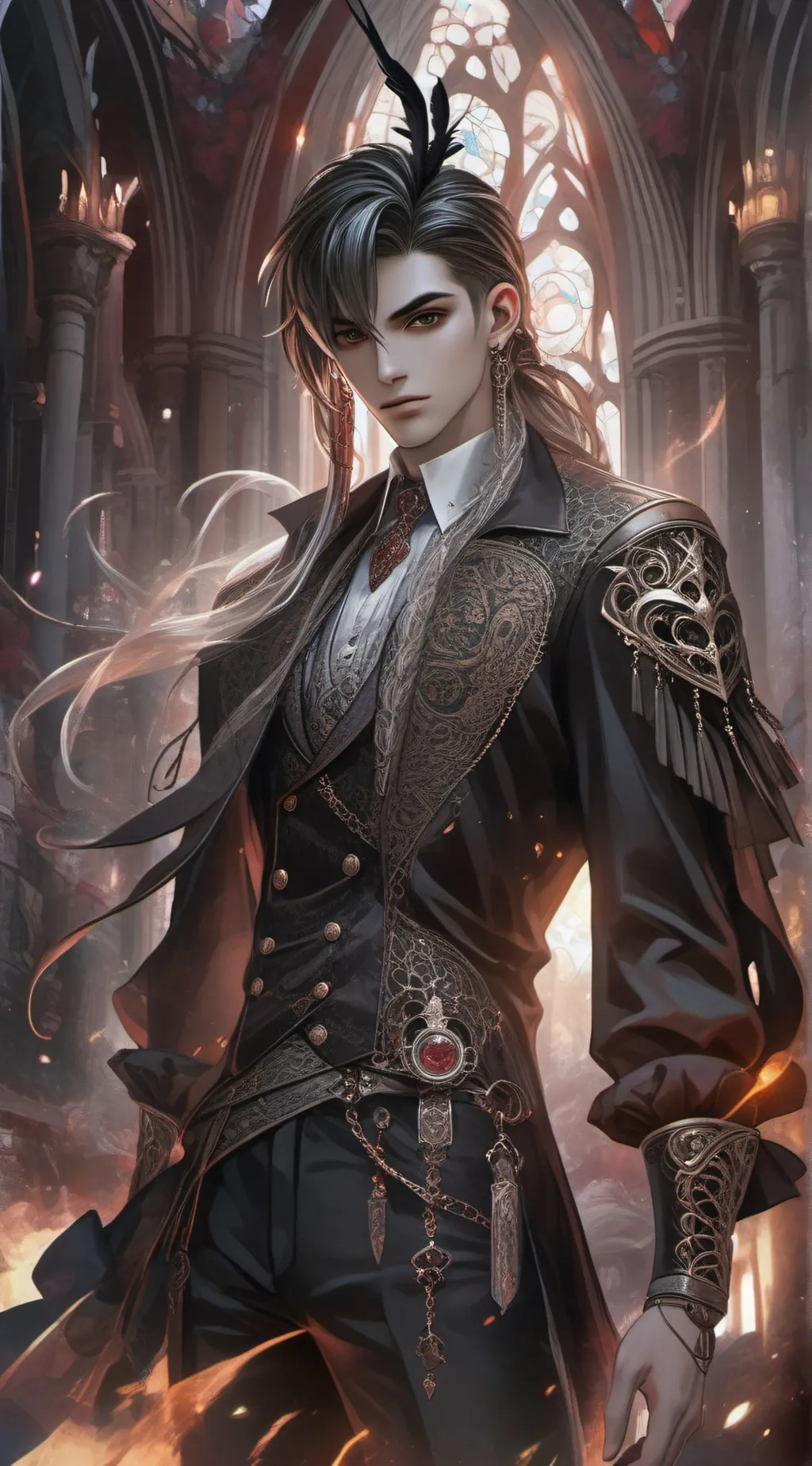 ai character: Ray background