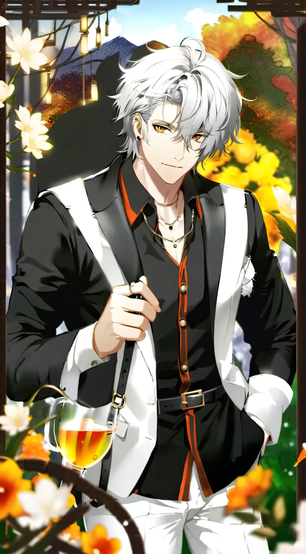 ai character: Noe  background