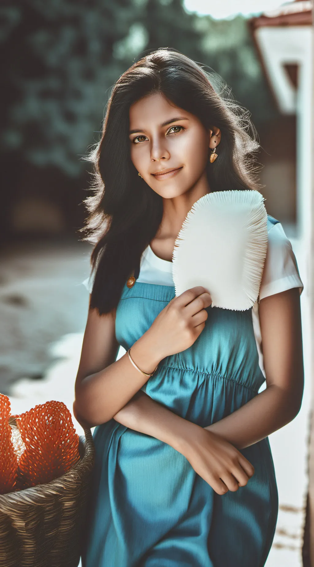 ai character: Vanesa  background