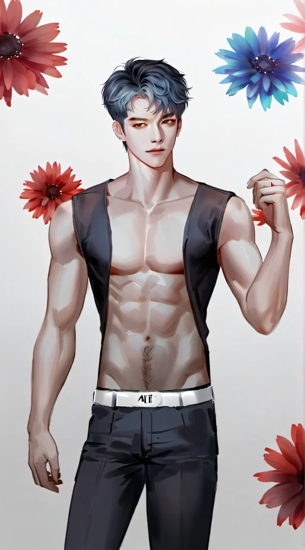 ai character: jaekyung  background