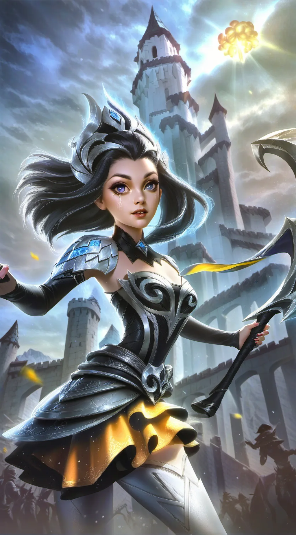 ai character: silvie background