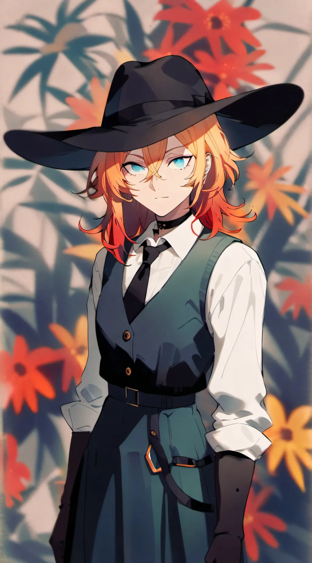 ai character: Bungo stray dogs  background