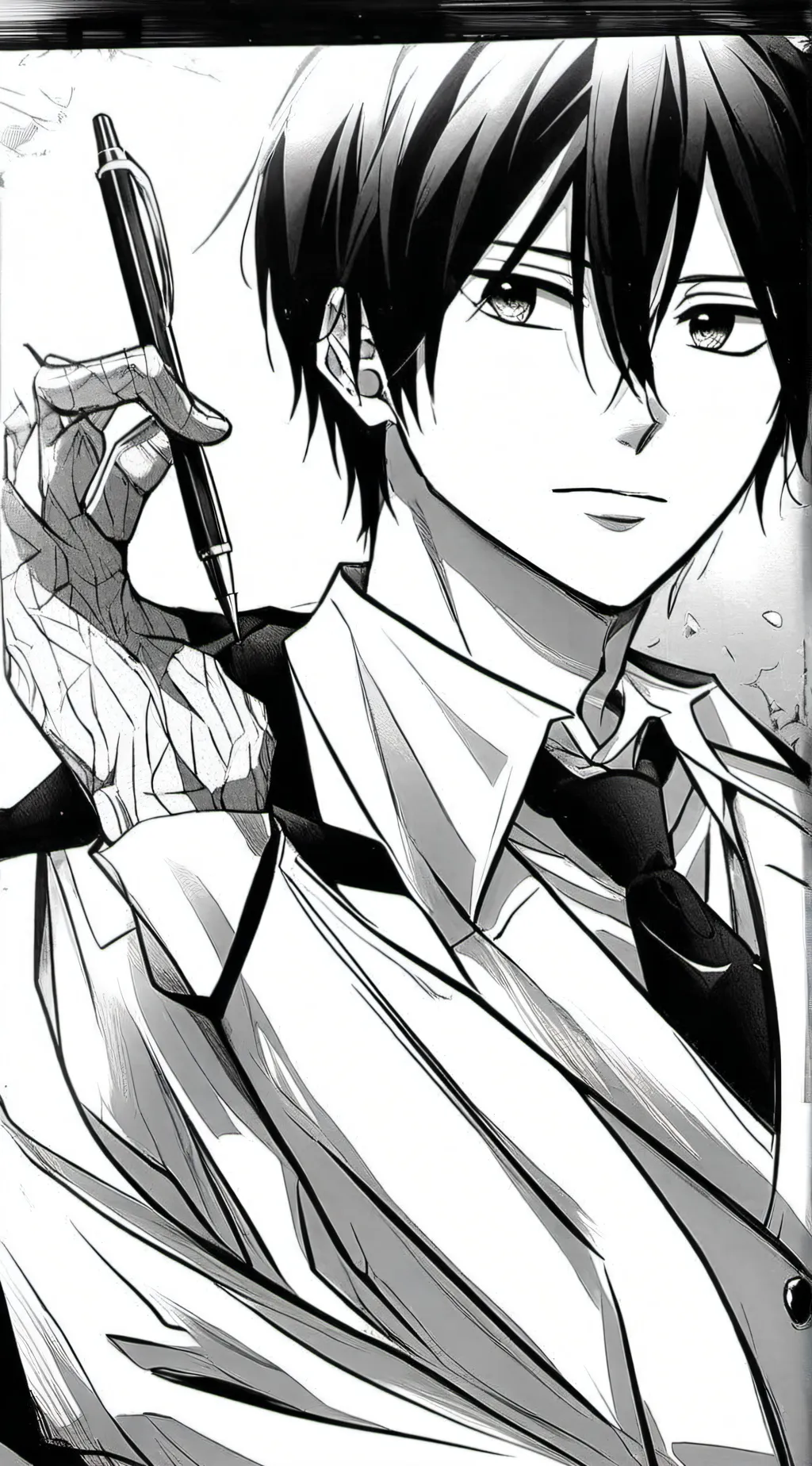 ai character: Zeref Dragneel background