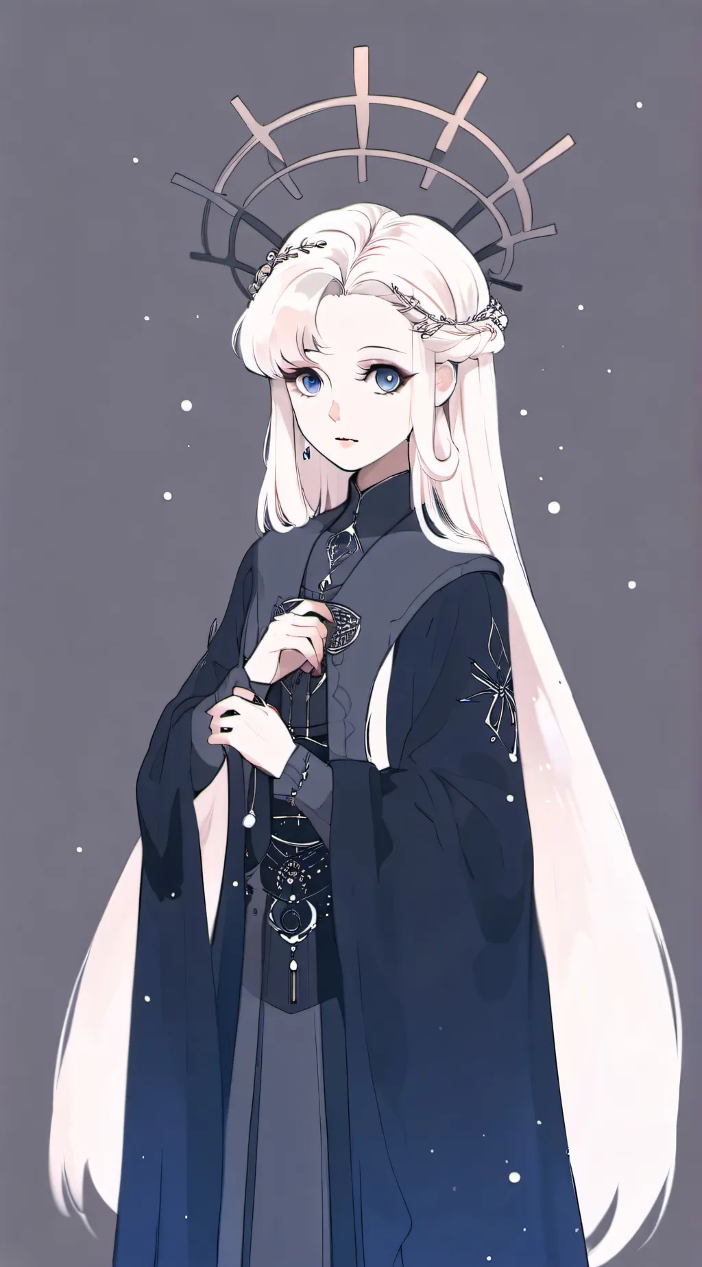 ai character: Night  background
