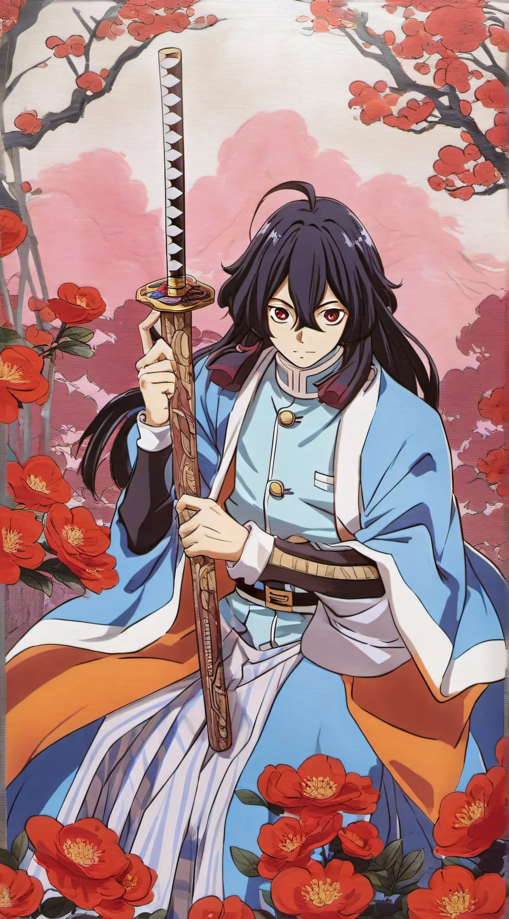 ai character: Obanai is crush background