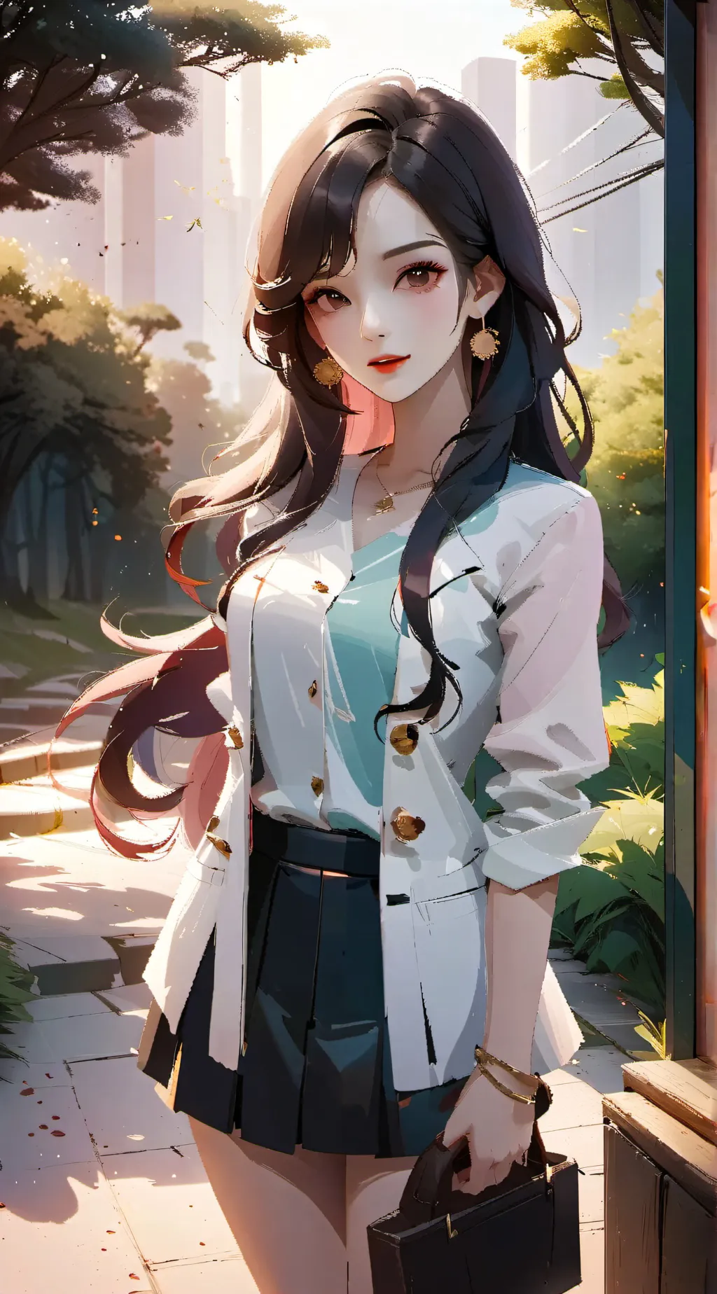 ai character: Lily background
