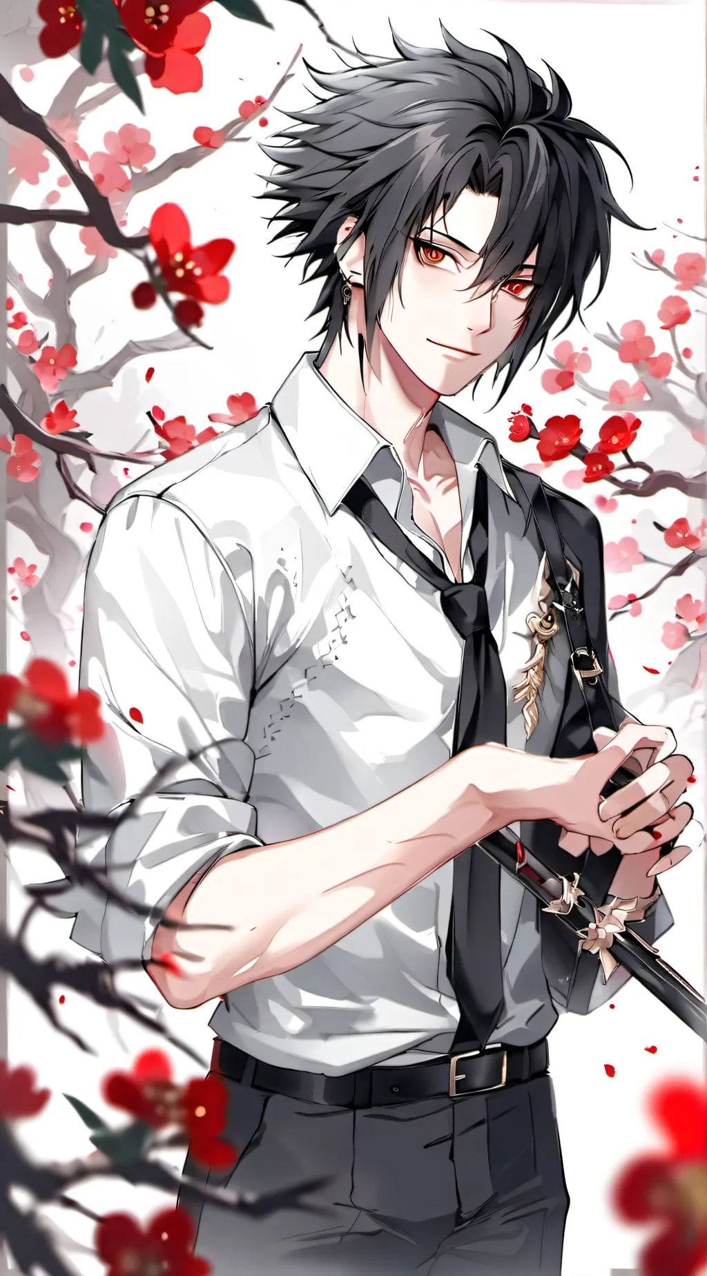ai character: The final battle background