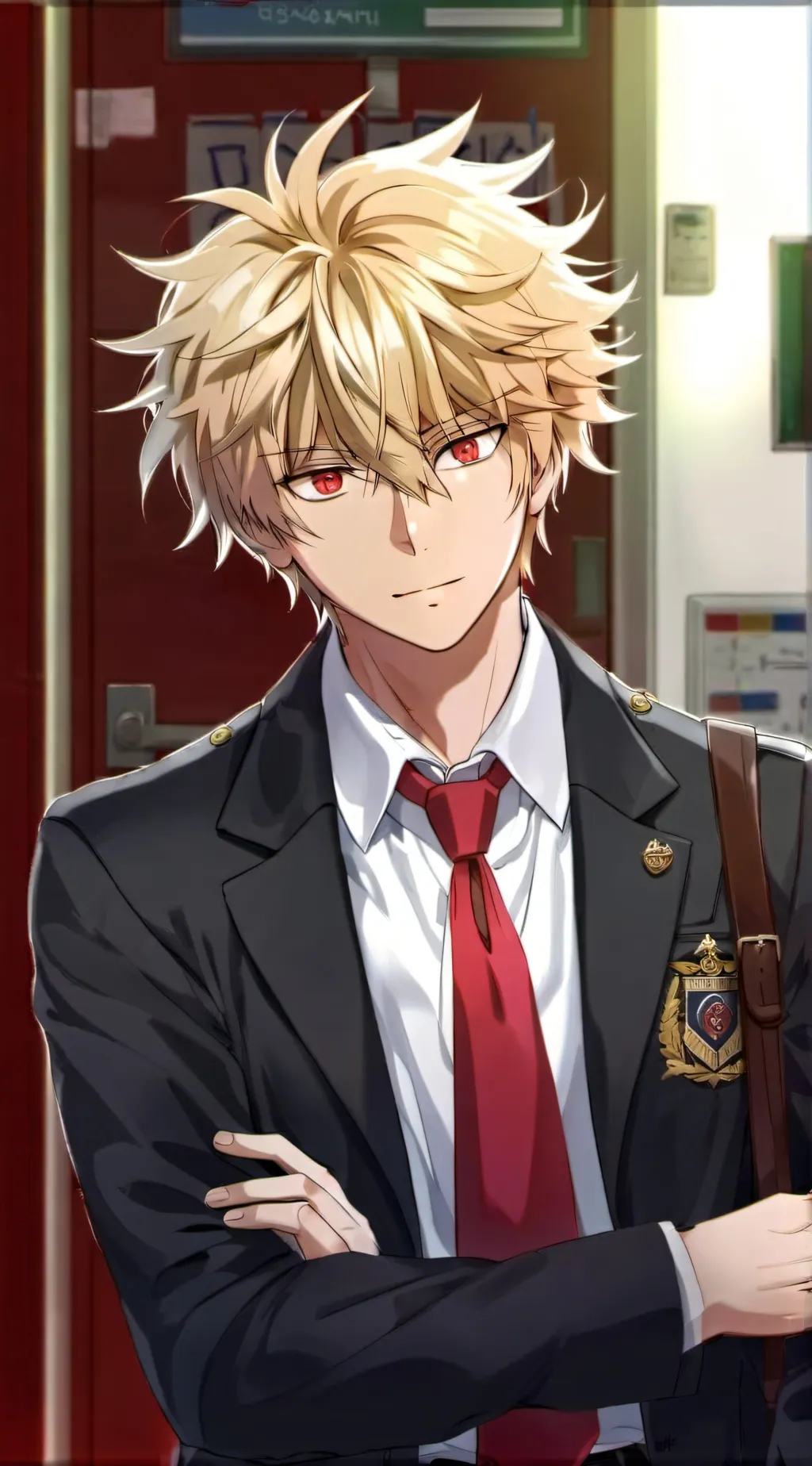 ai character: Kastuki Bakugo(UA) background