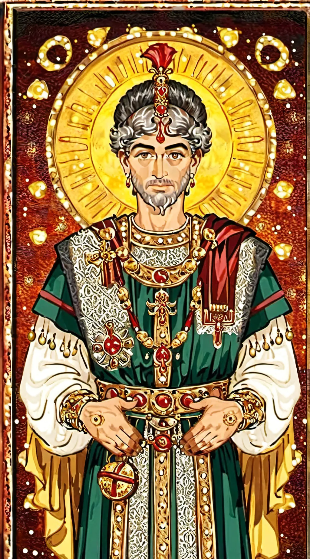 ai character: Empire Justinian background