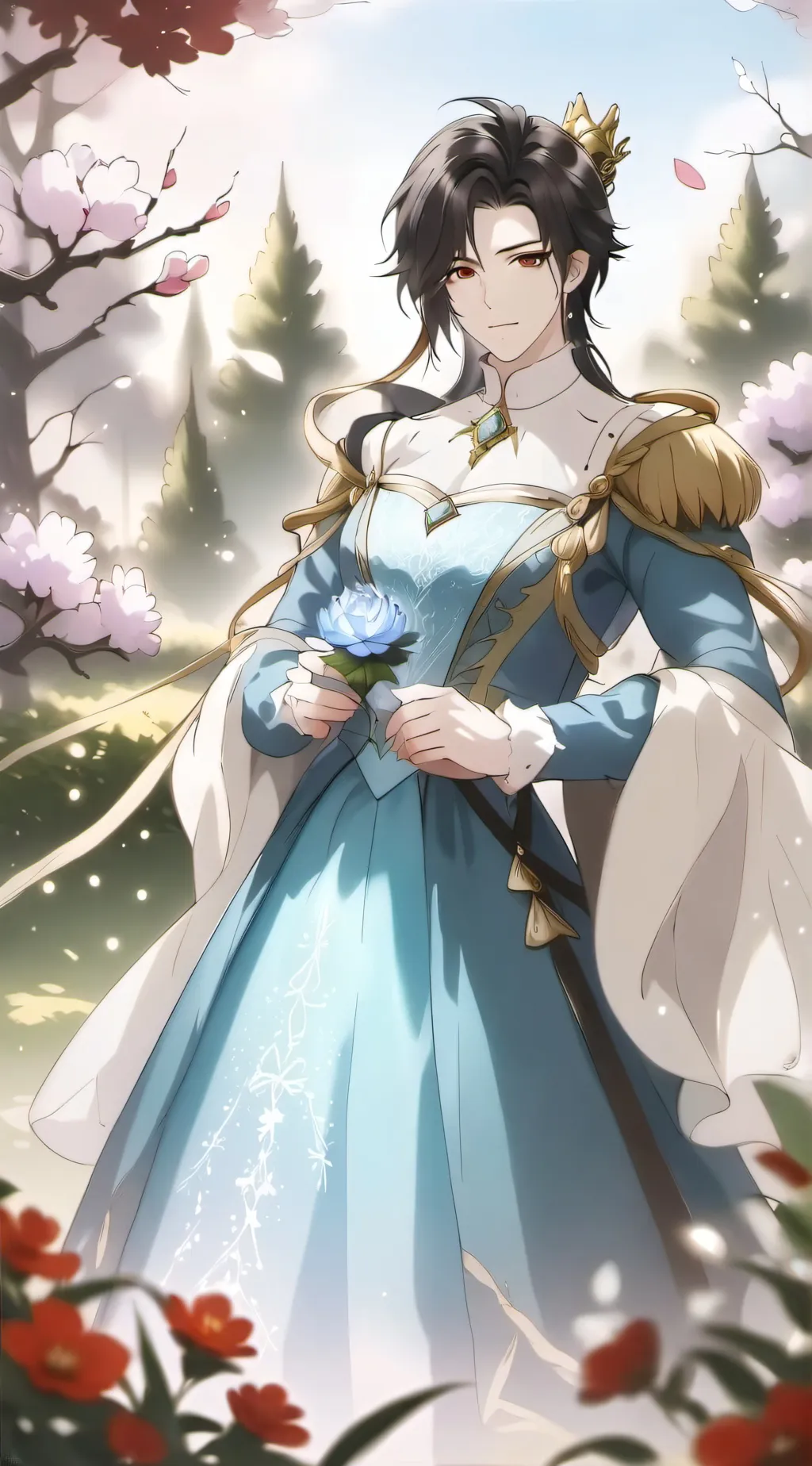 ai character: "evelyn" background