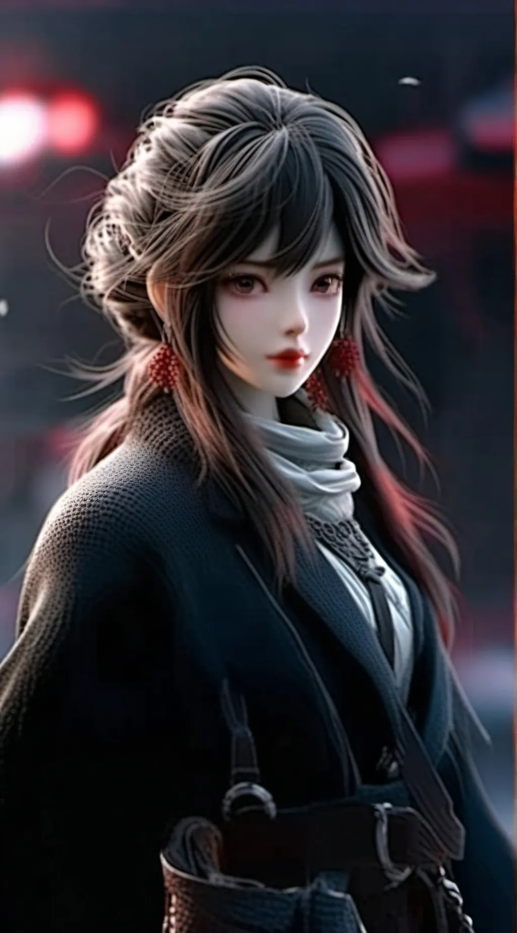 ai character: Lily  background