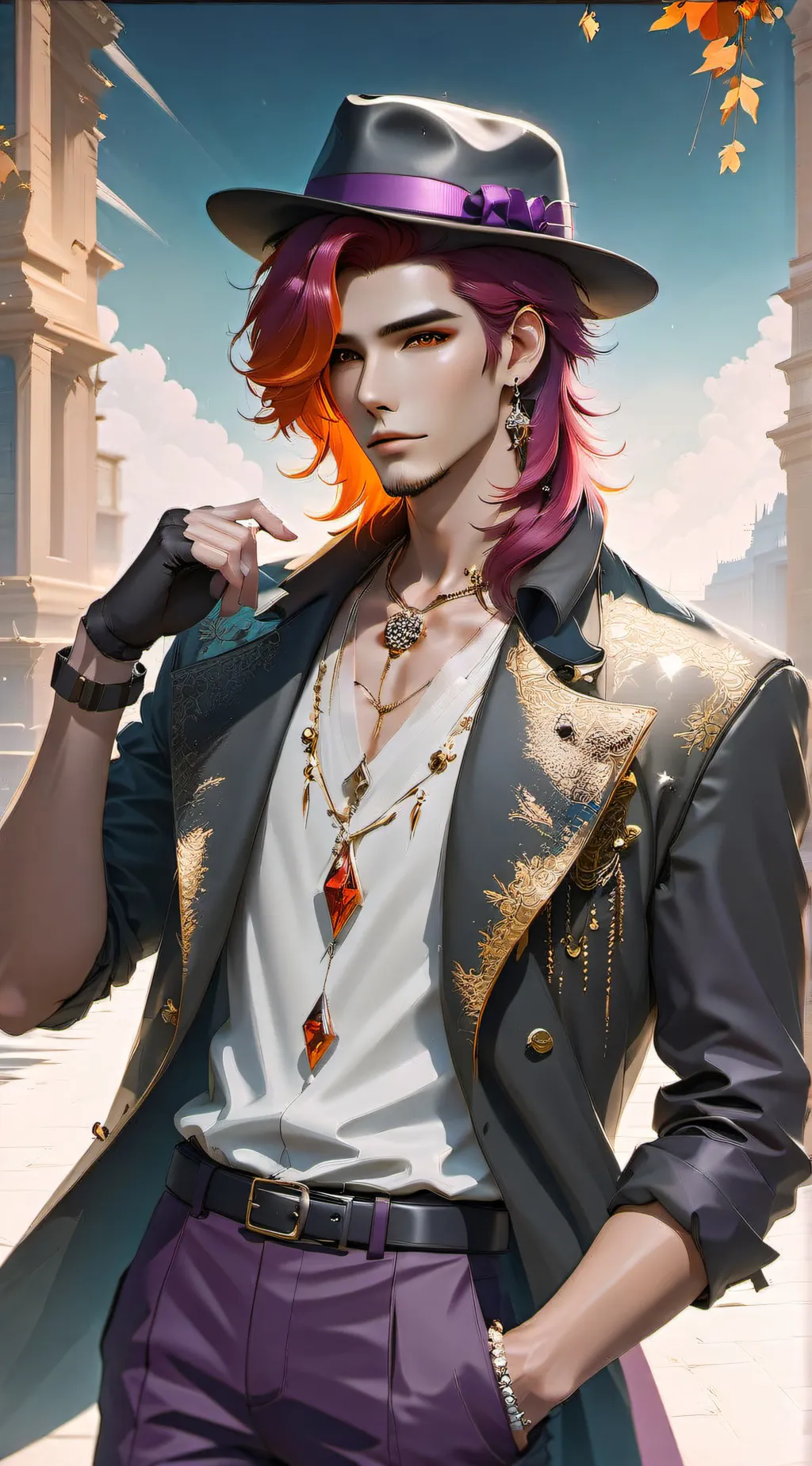 ai character: Lupin Bar background