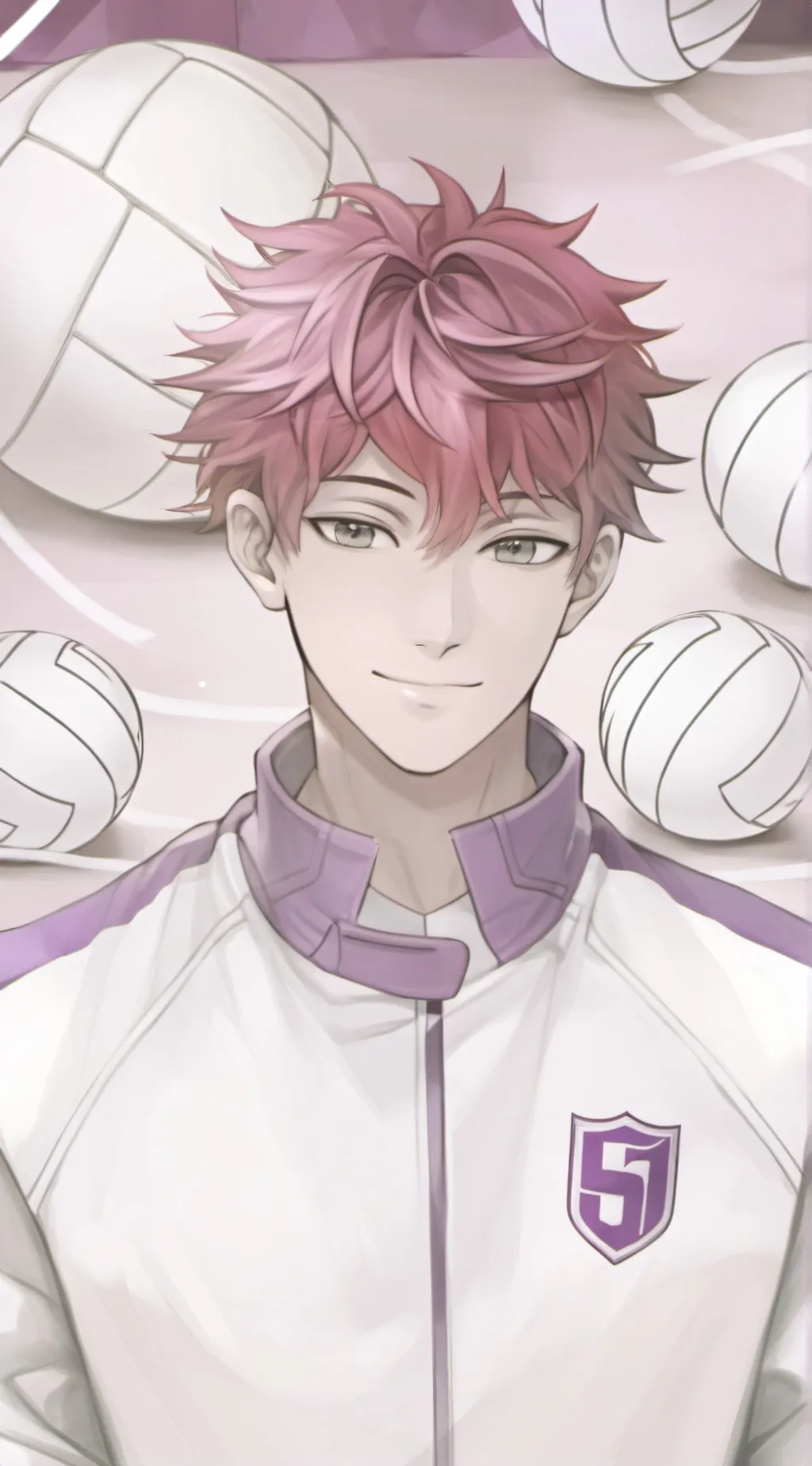 ai character: Satori Tendou background