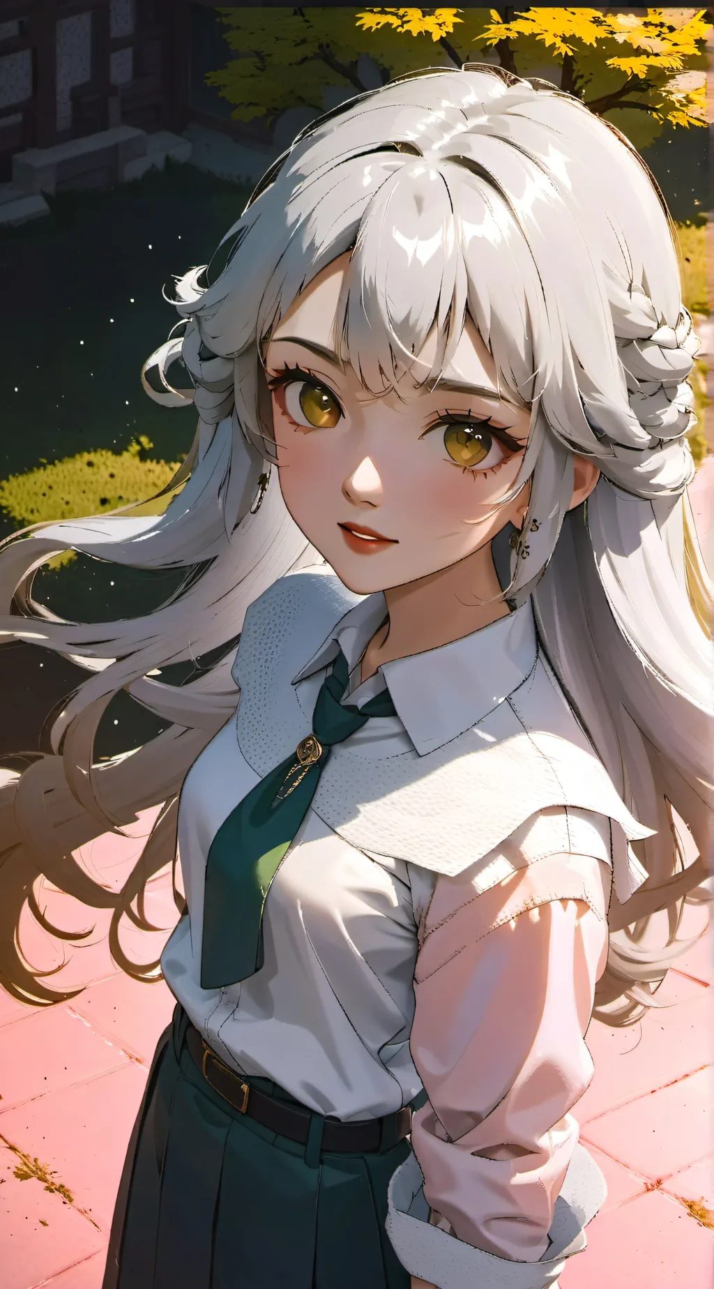 ai character: •~Hazel~• background