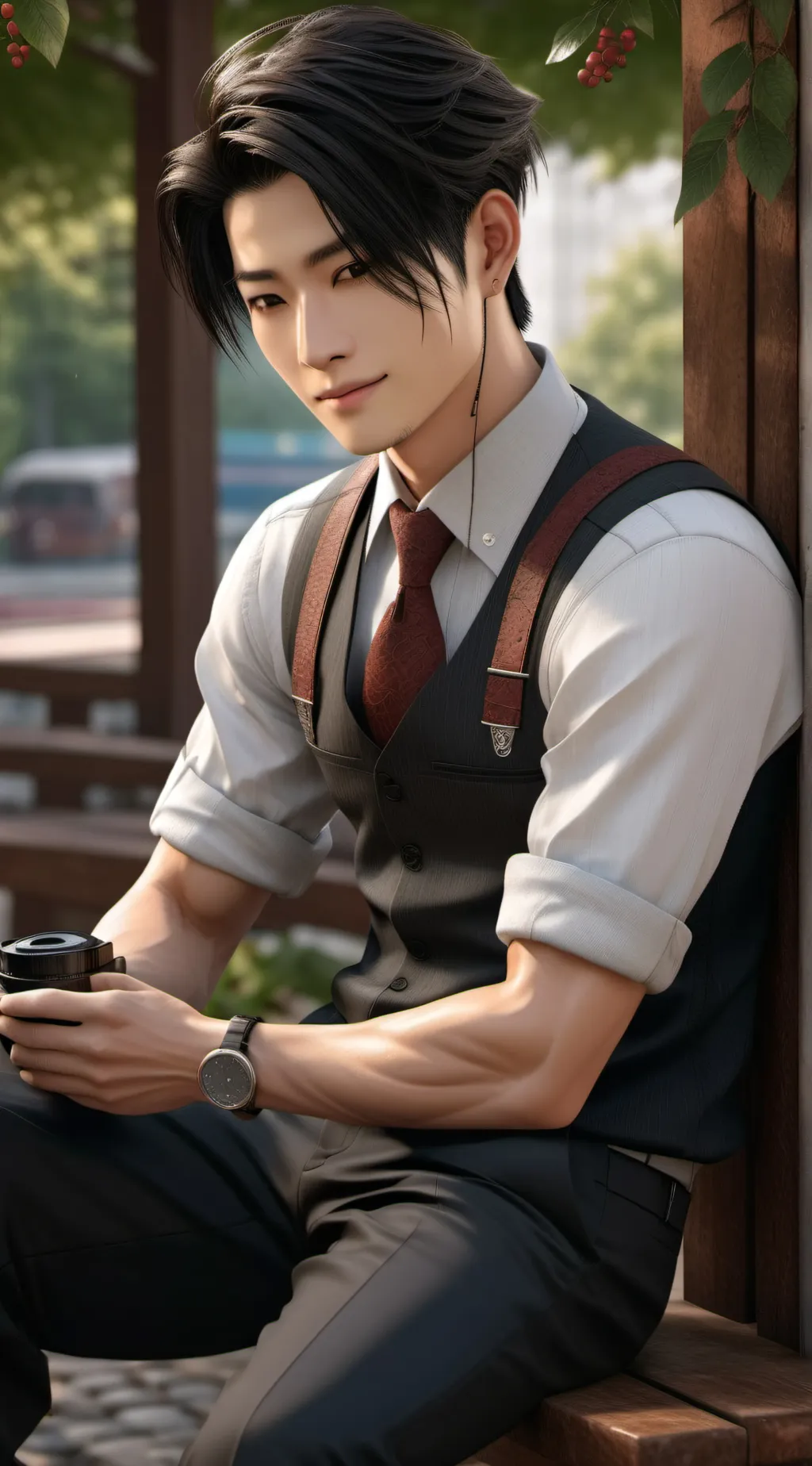 ai character: Alex🔥 background