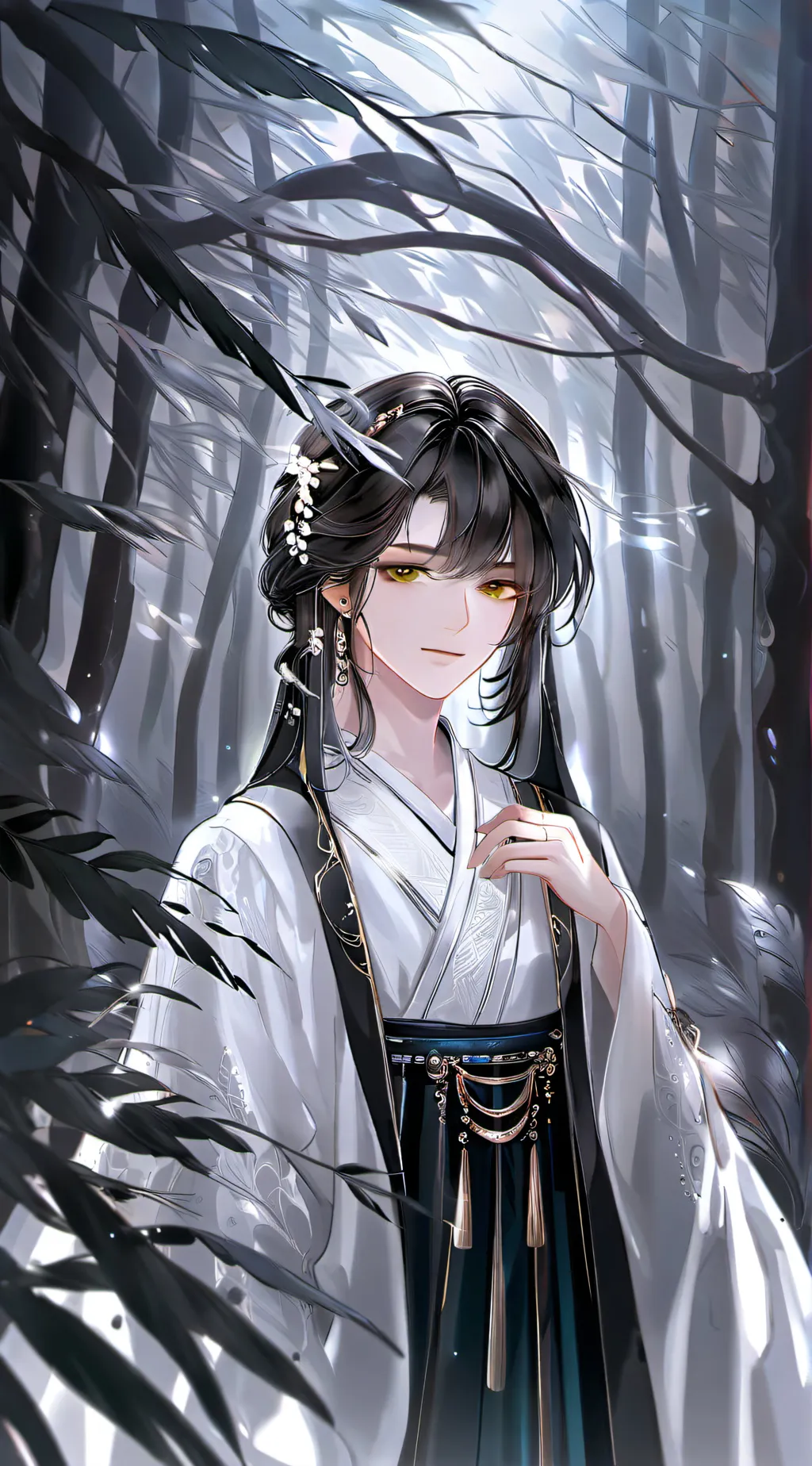 ai character: Dw!  background