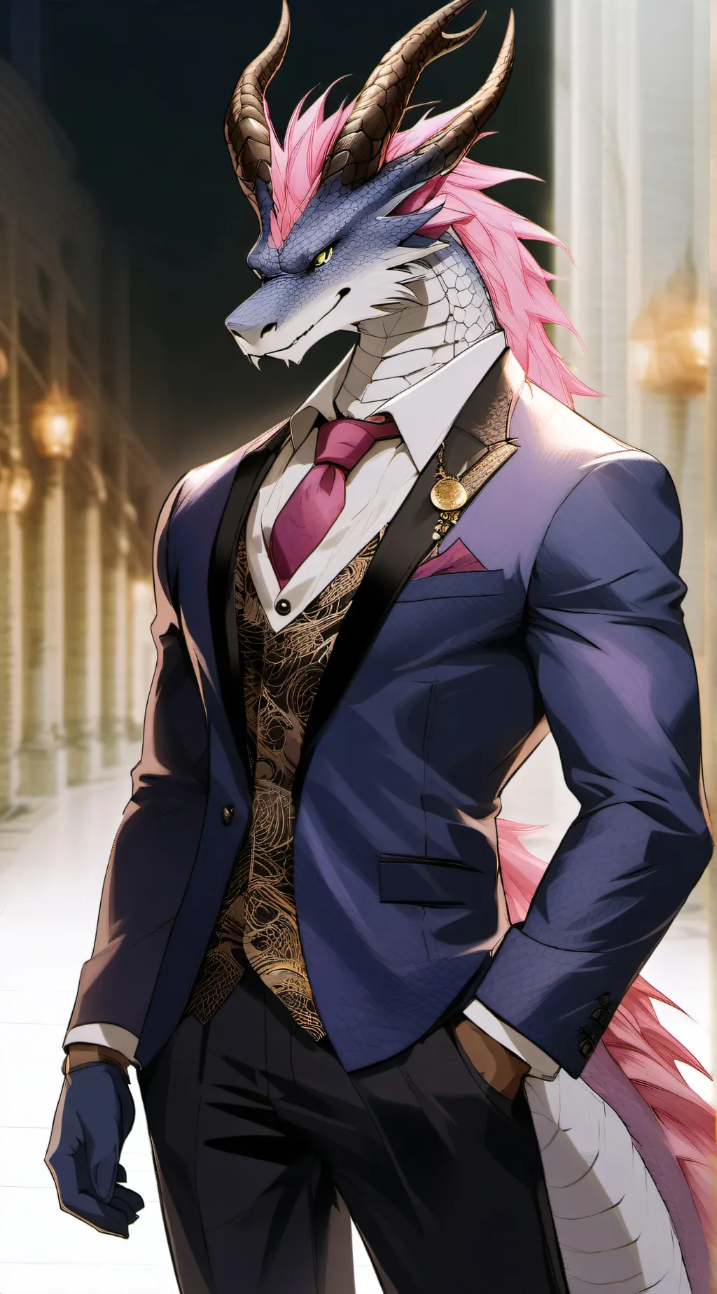 ai character: Sébastien Kikuchi background