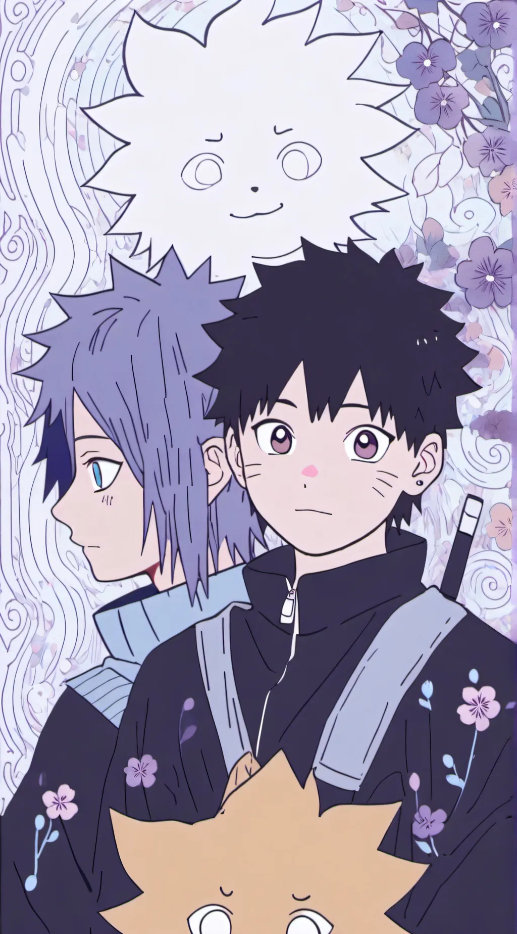 ai character: Naruto background