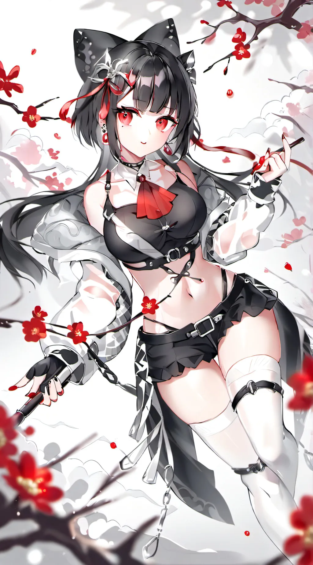 ai character: sus girl background