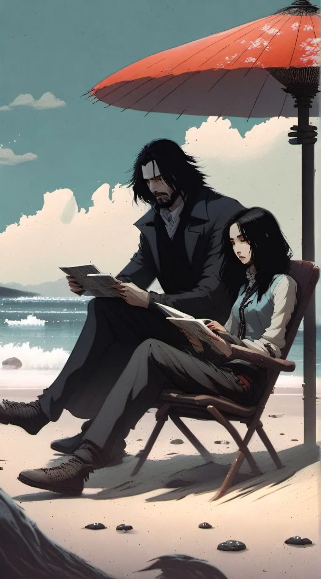 ai character: Lerner & Celine background