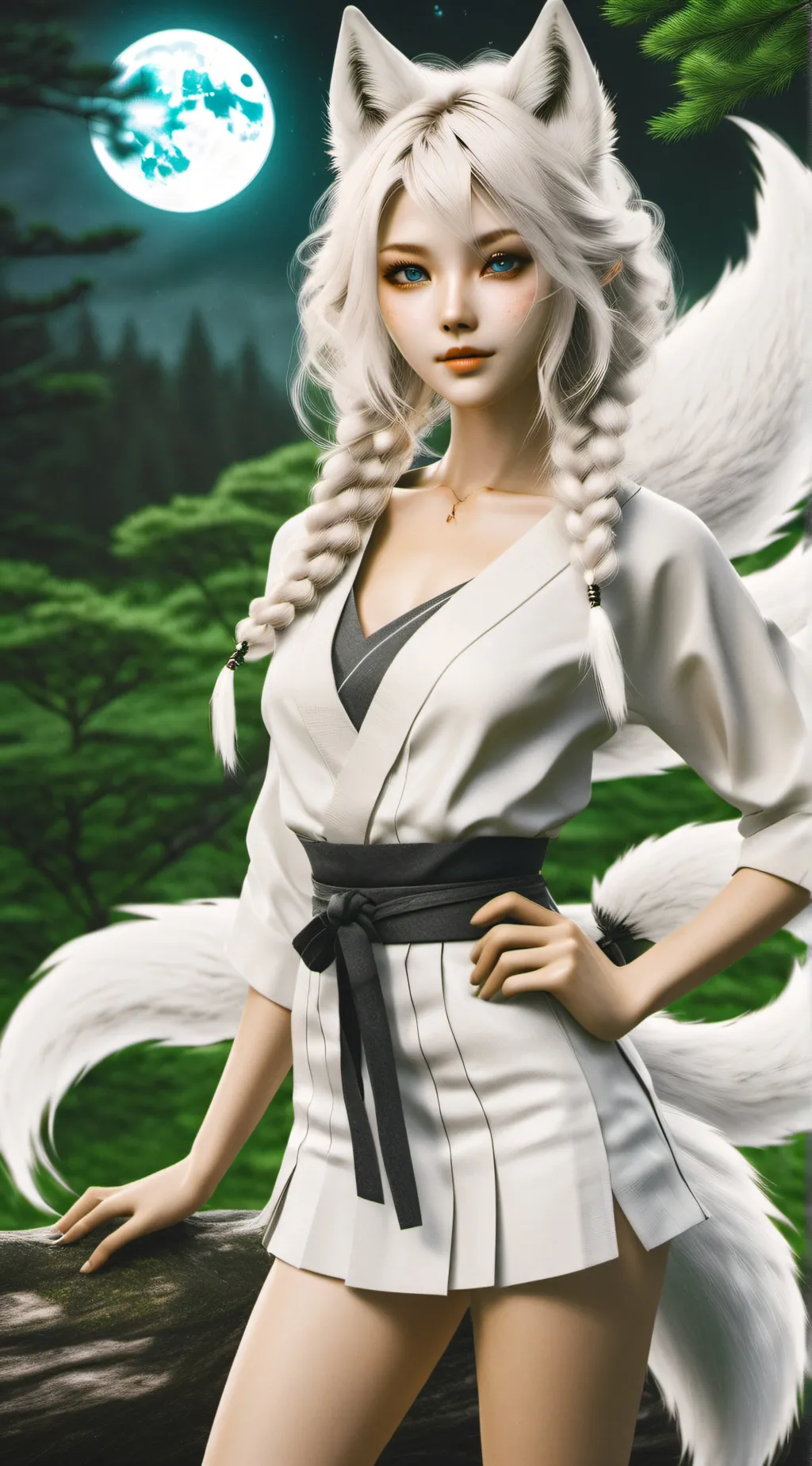 ai character: Seraphine background