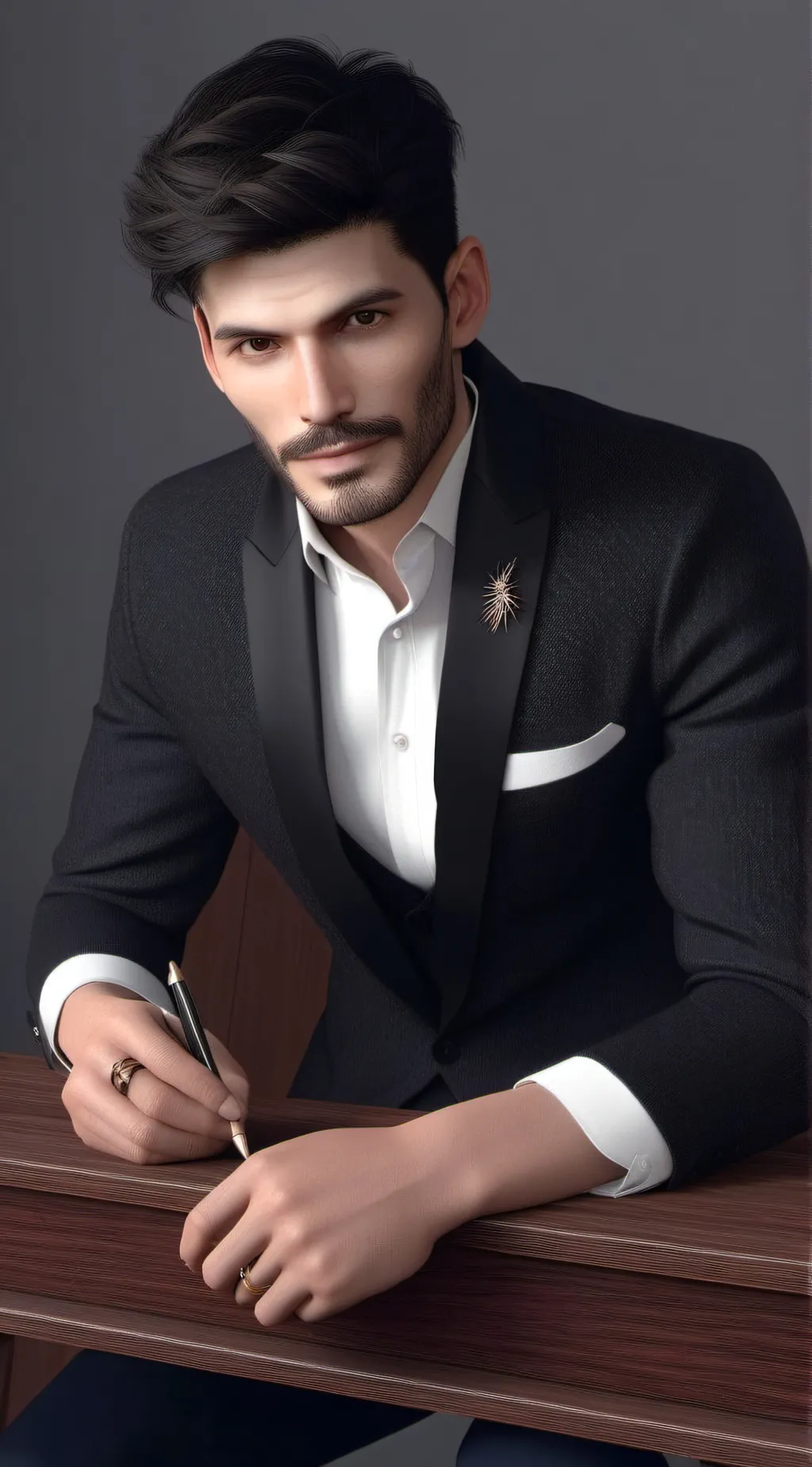 ai character: michael background