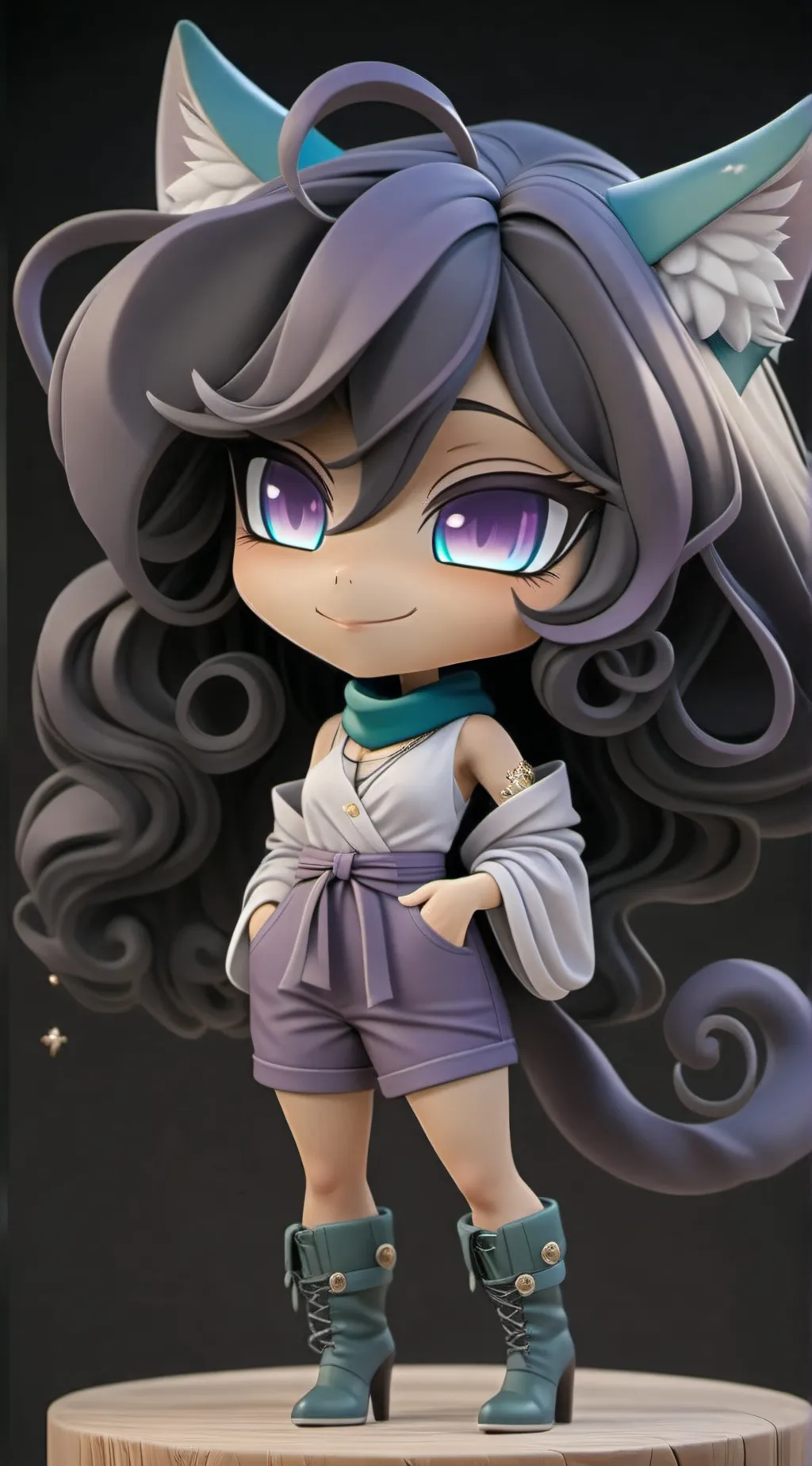 ai character: Midnight background