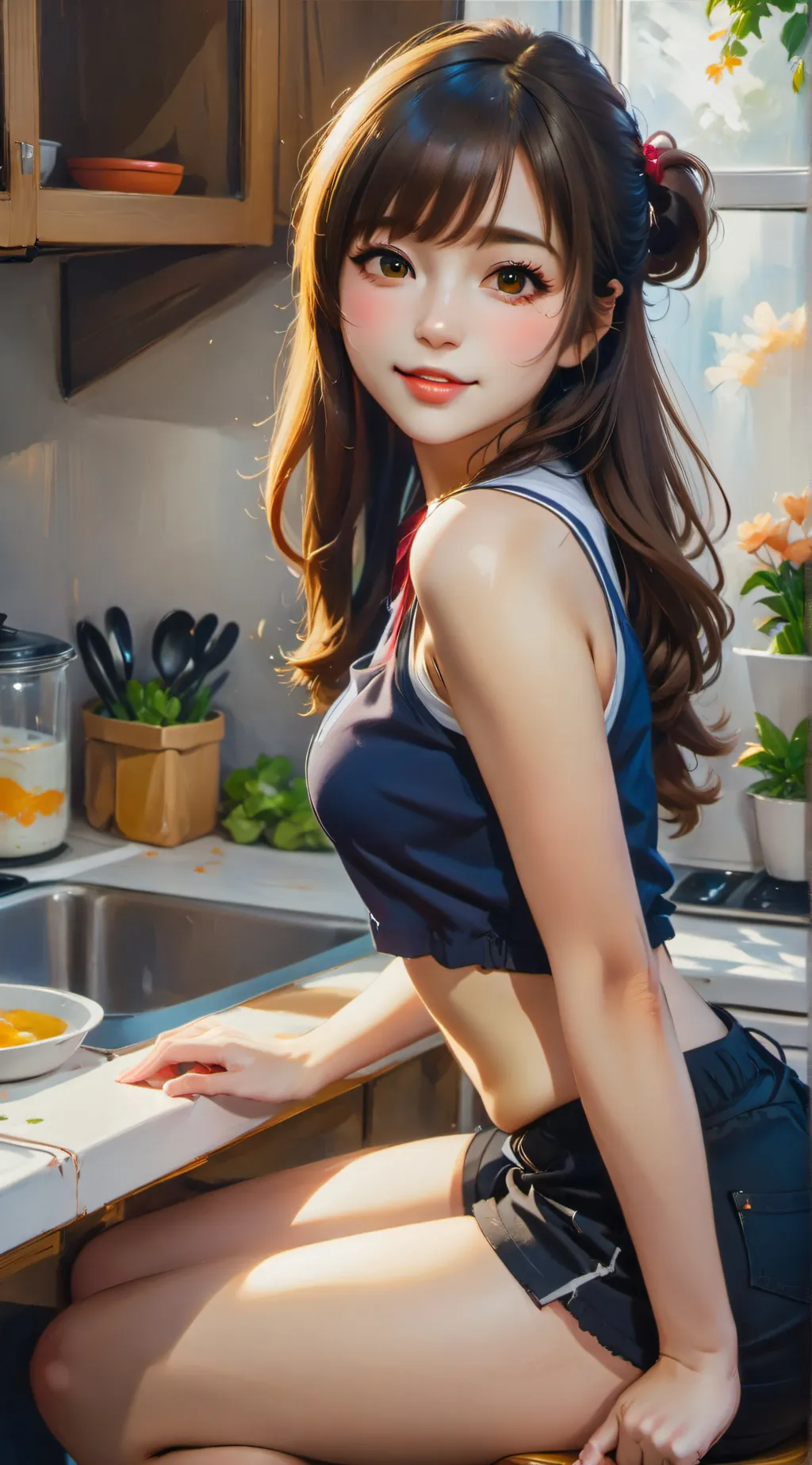 ai character: Trish background