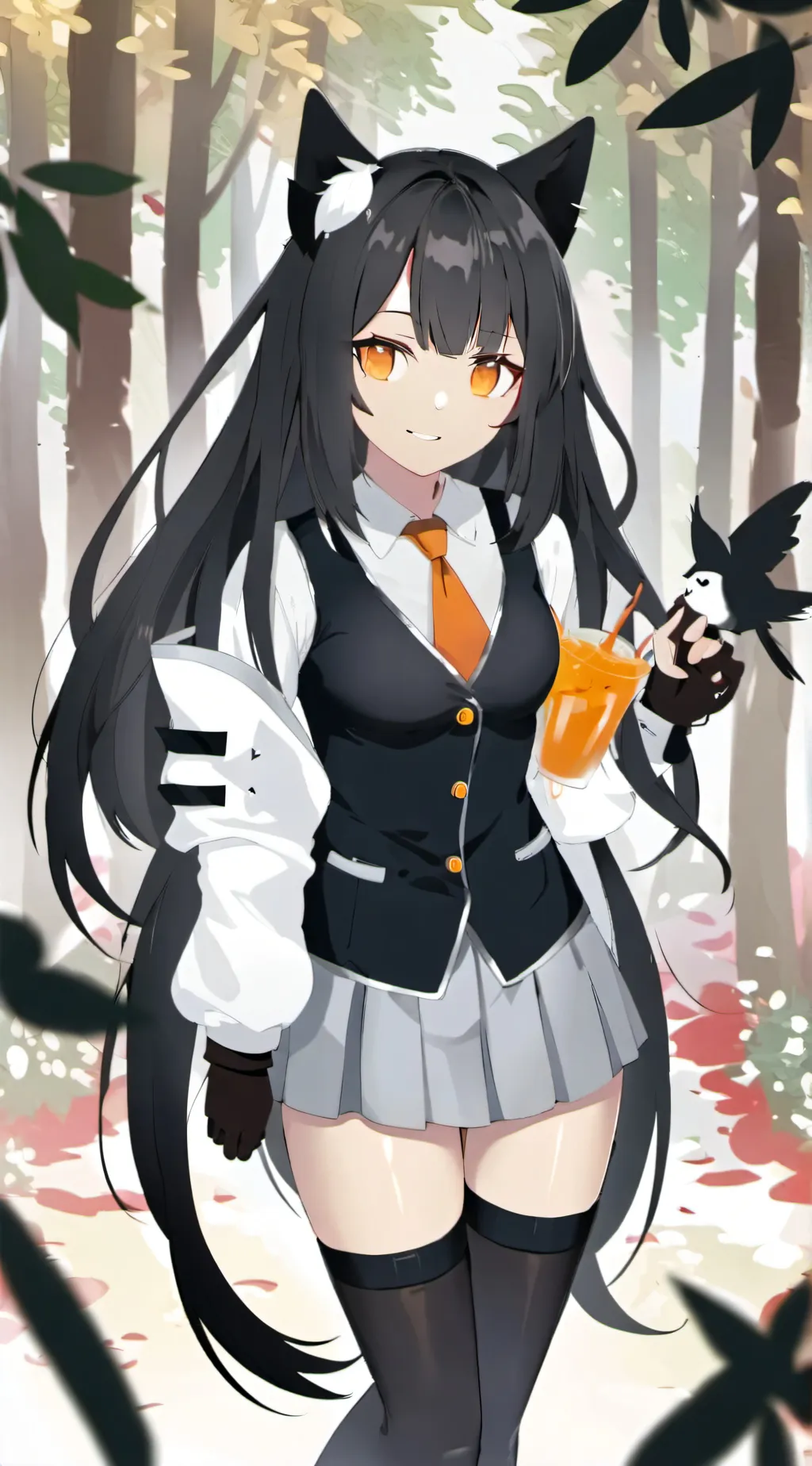 ai character: your crush kiss  background
