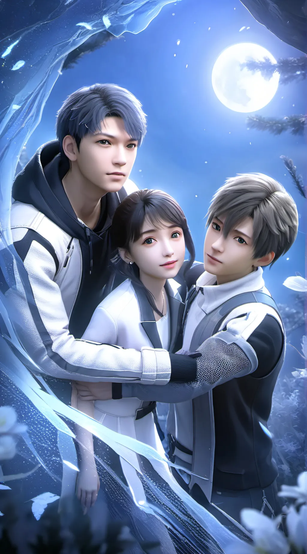 ai character: the heroes  background