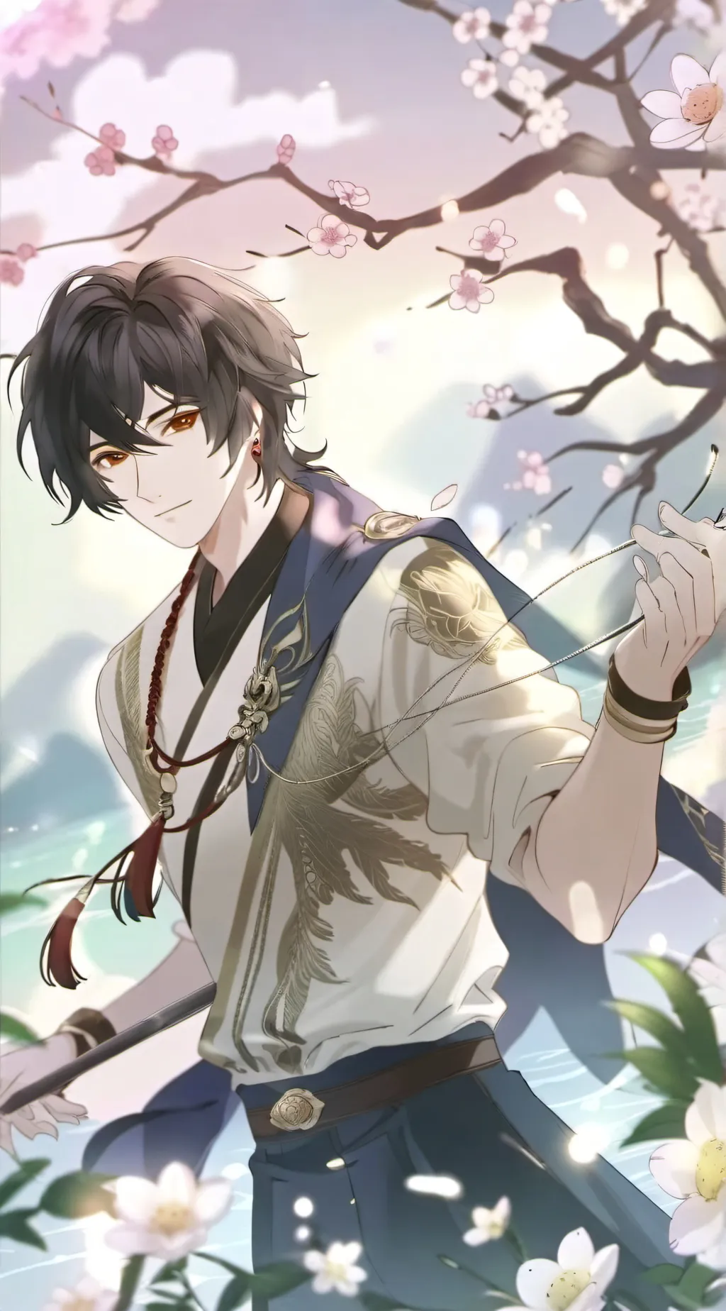 ai character: Akio background