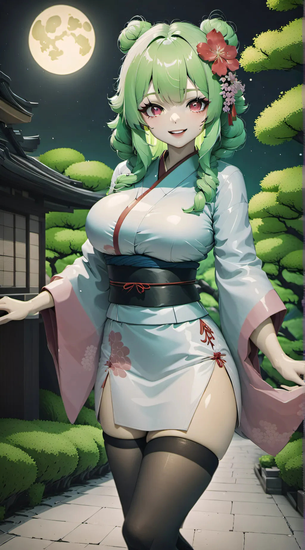 ai character: Lime  background