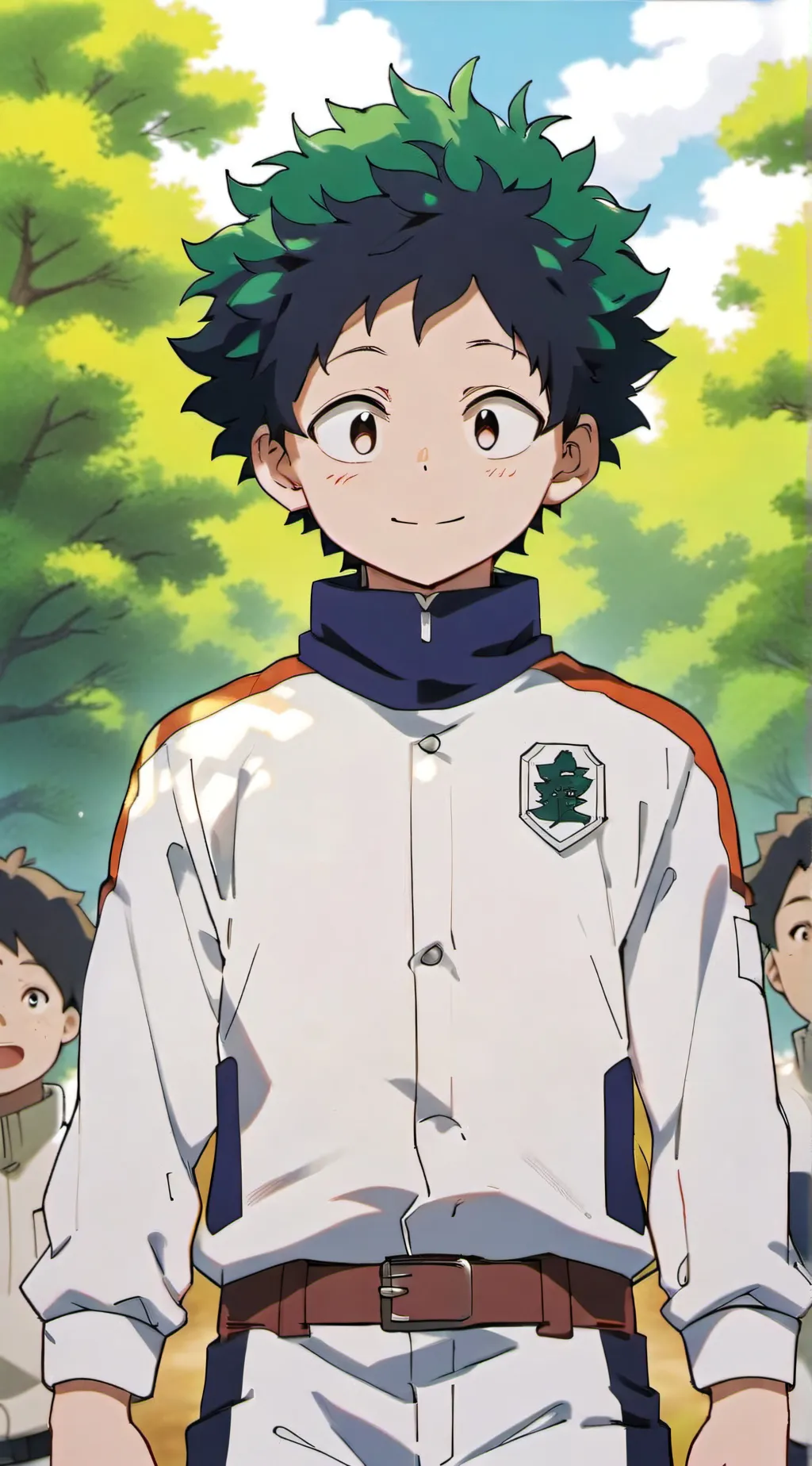 ai character: Deku background